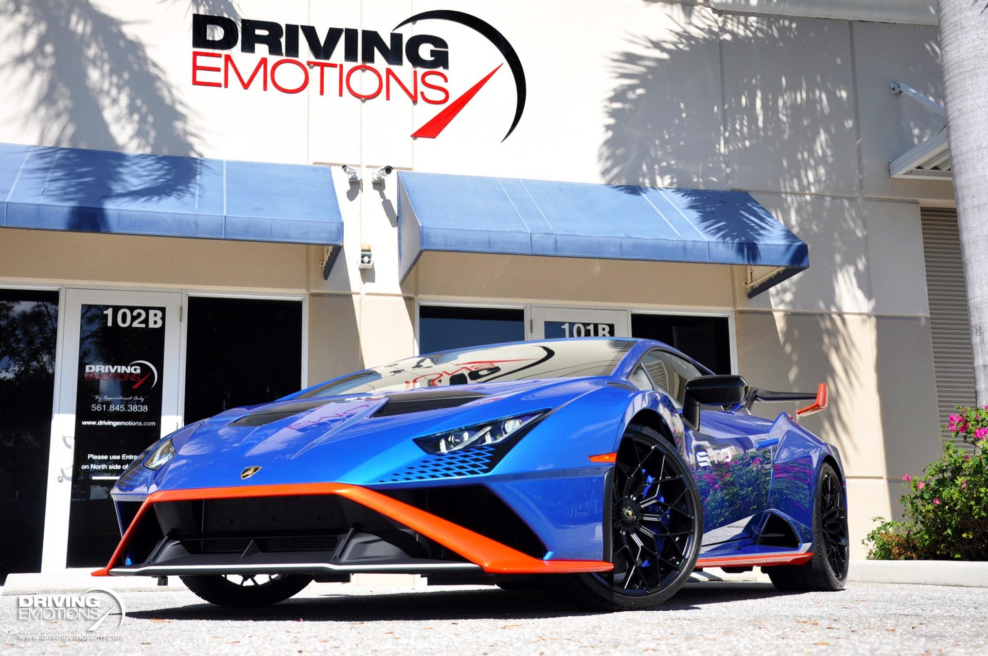 Used 2022 Lamborghini Huracan STO BLUE ELEOS! CARBON FIBER TRIM! FRONT LIFT! RARE!! | St. Petersburg, FL