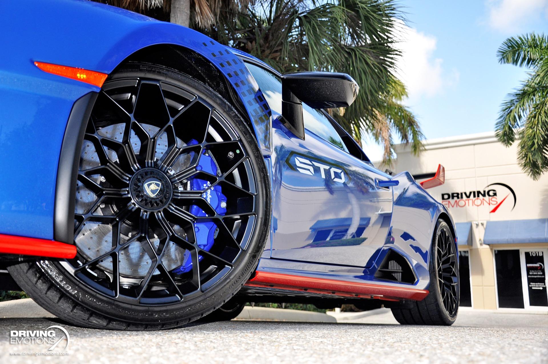 Used 2022 Lamborghini Huracan STO BLUE ELEOS! CARBON FIBER TRIM! FRONT LIFT! RARE!! | St. Petersburg, FL