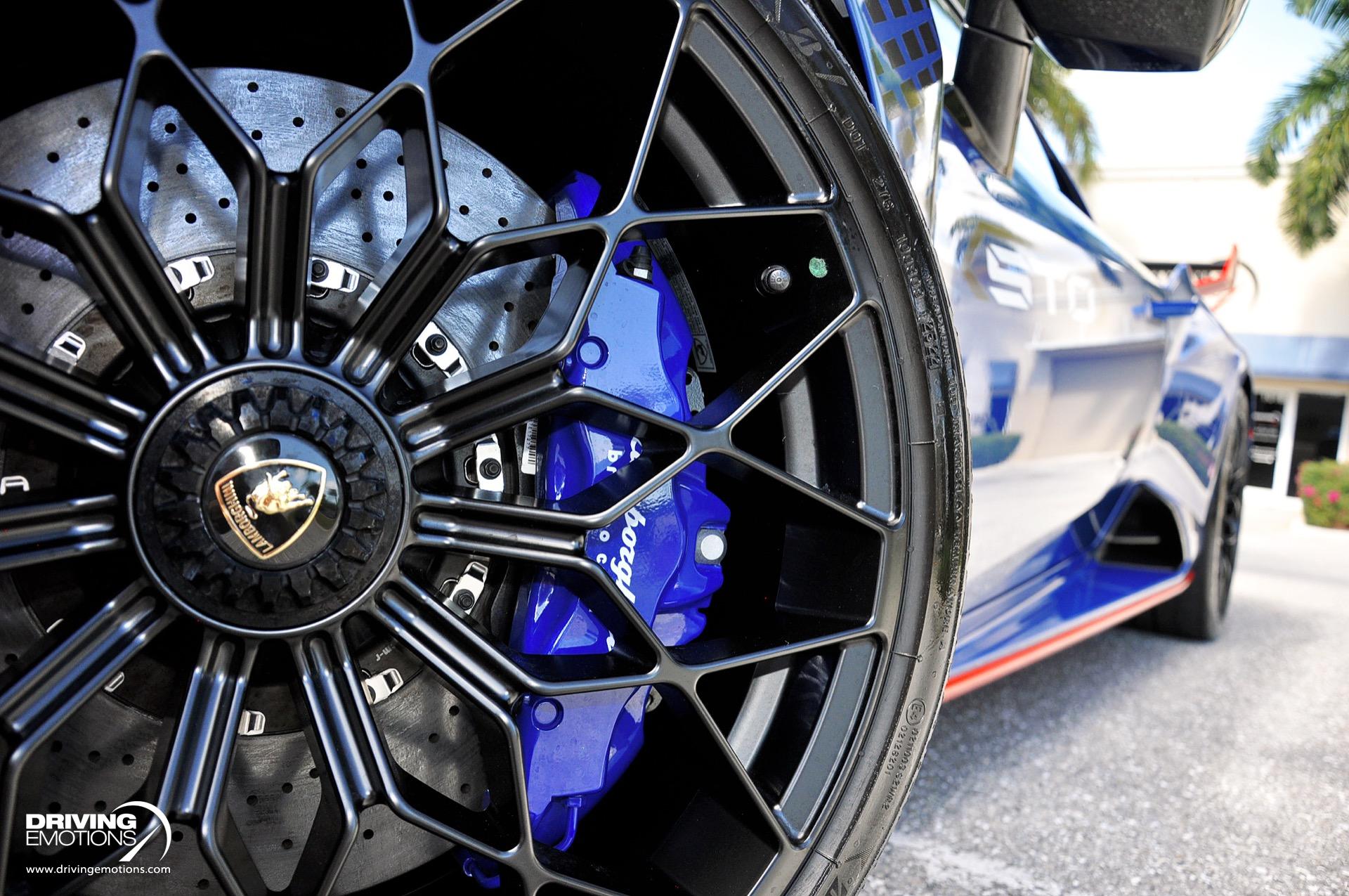 Used 2022 Lamborghini Huracan STO BLUE ELEOS! CARBON FIBER TRIM! FRONT LIFT! RARE!! | St. Petersburg, FL