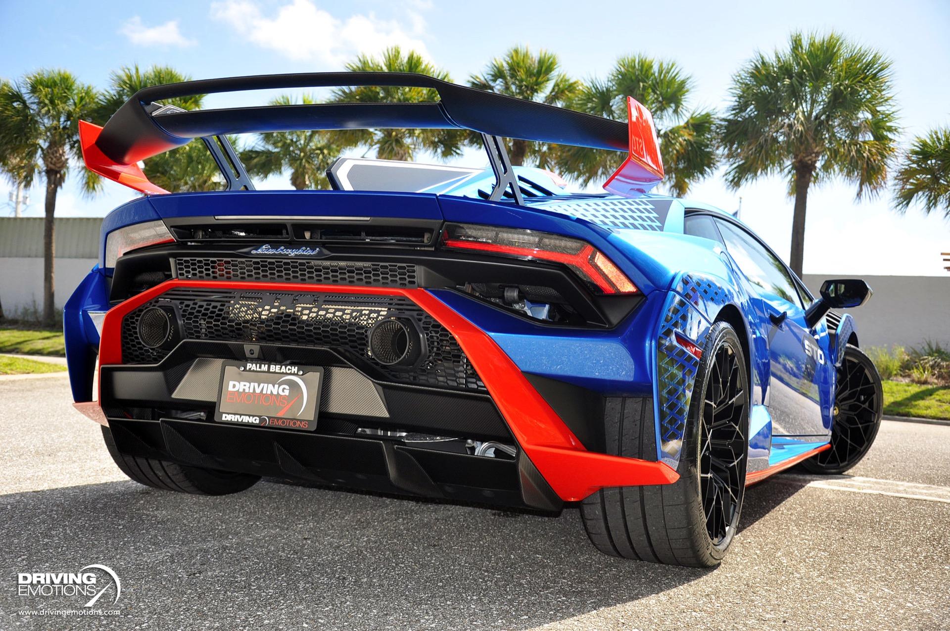 Used 2022 Lamborghini Huracan STO BLUE ELEOS! CARBON FIBER TRIM! FRONT LIFT! RARE!! | St. Petersburg, FL