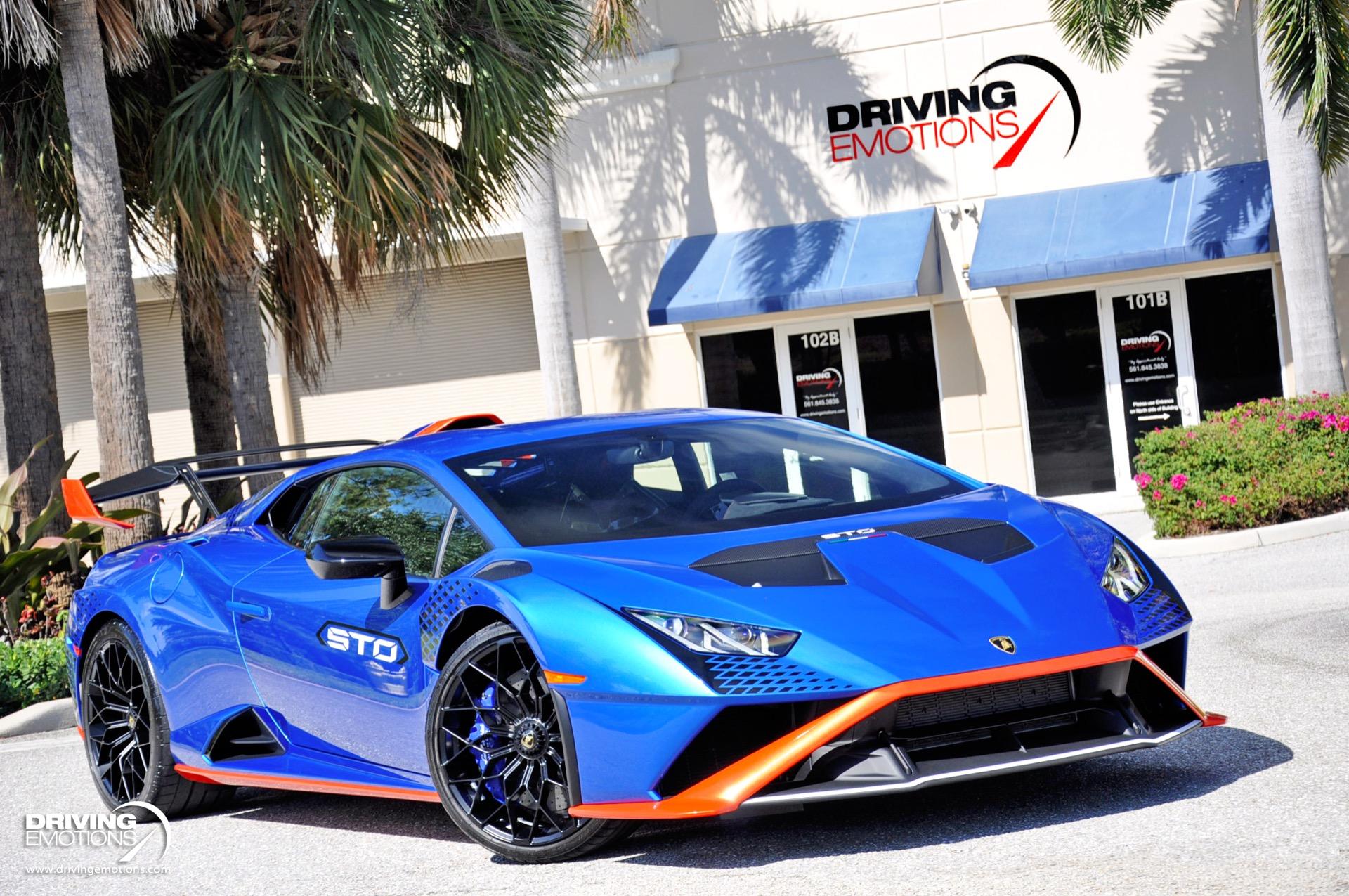 Used 2022 Lamborghini Huracan STO BLUE ELEOS! CARBON FIBER TRIM! FRONT LIFT! RARE!! | St. Petersburg, FL
