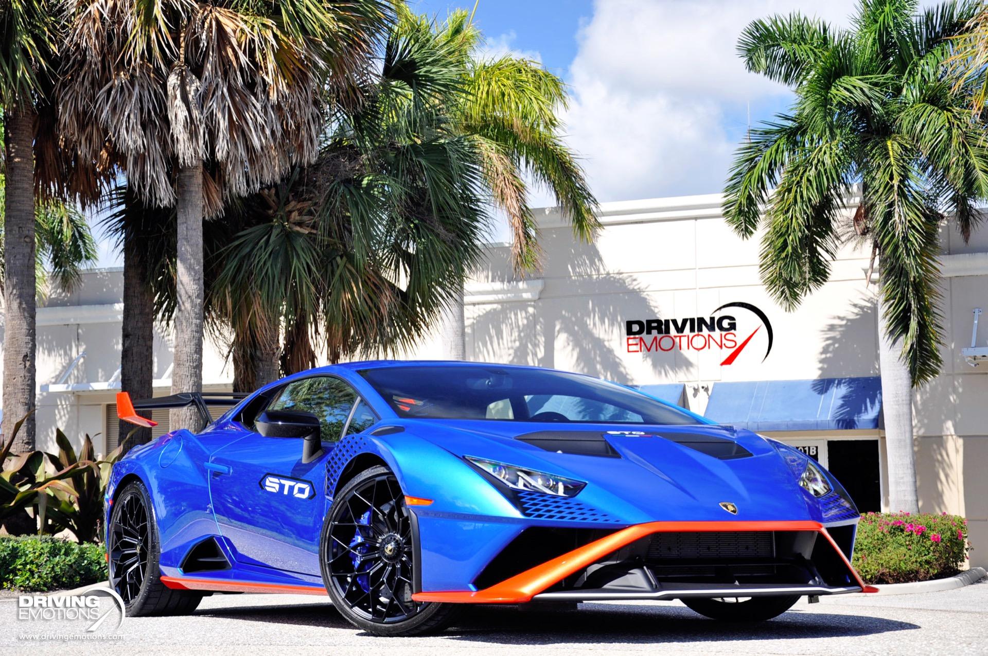 Used 2022 Lamborghini Huracan STO BLUE ELEOS! CARBON FIBER TRIM! FRONT LIFT! RARE!! | St. Petersburg, FL
