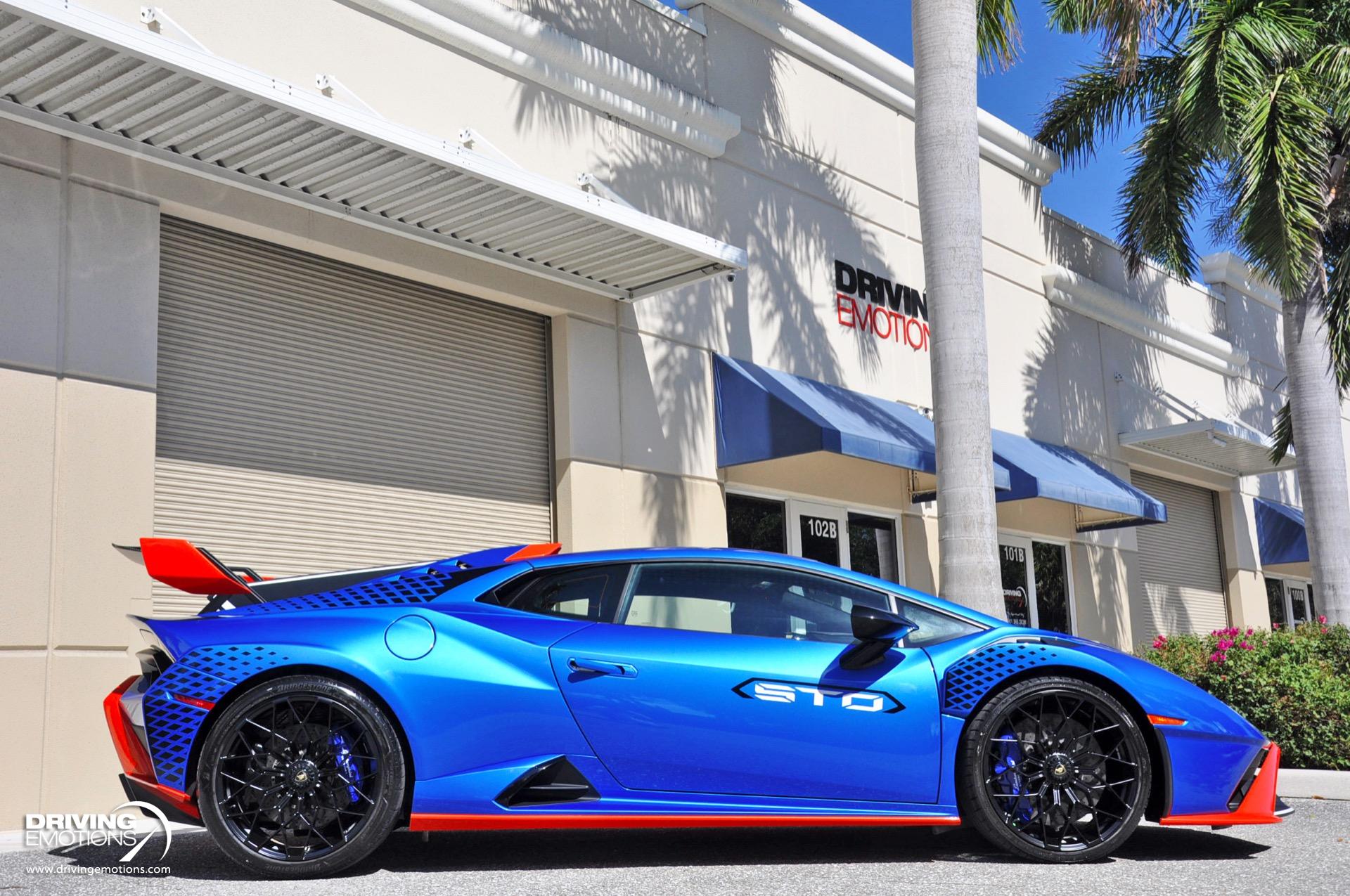 Used 2022 Lamborghini Huracan STO BLUE ELEOS! CARBON FIBER TRIM! FRONT LIFT! RARE!! | St. Petersburg, FL