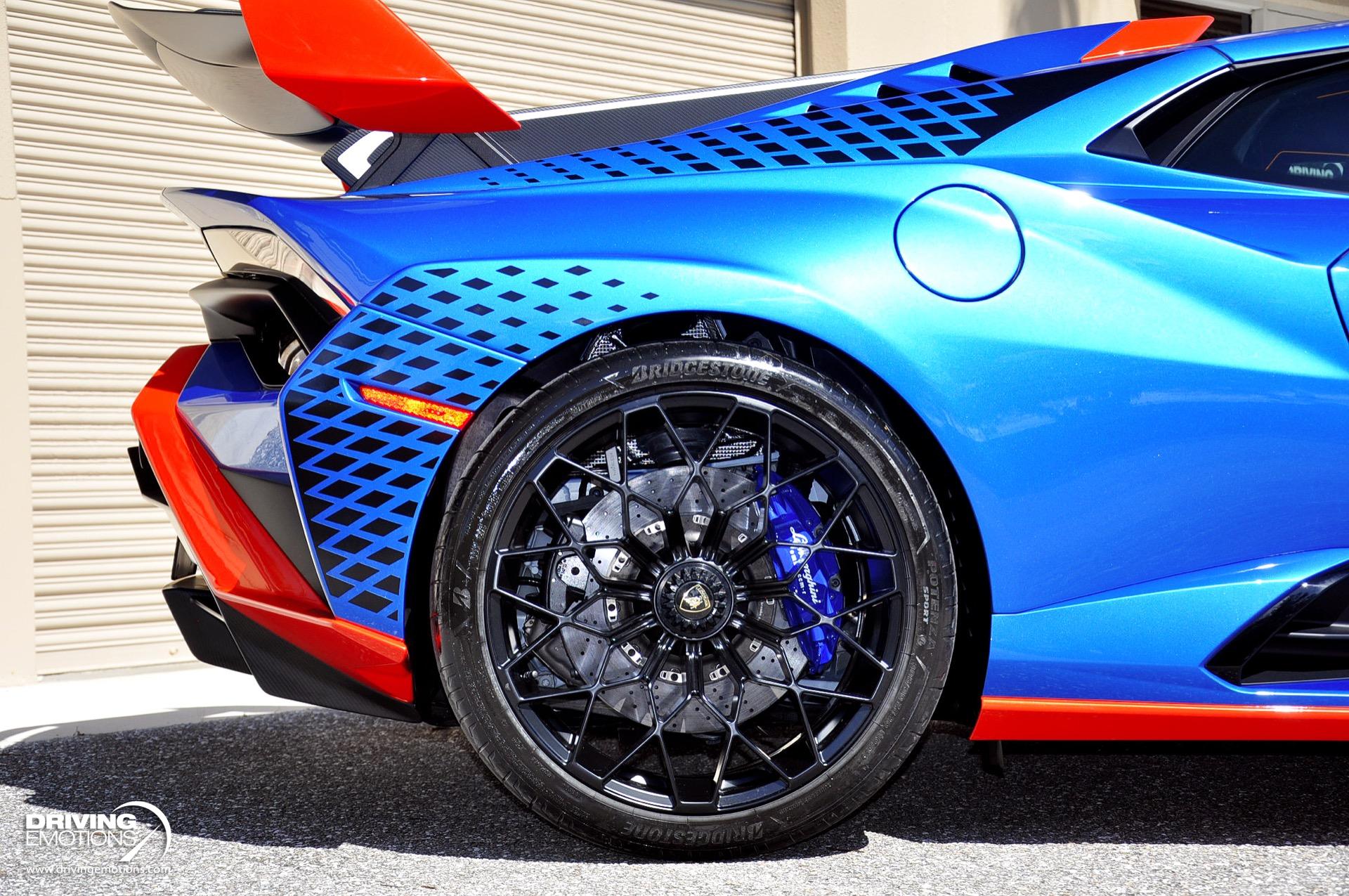 Used 2022 Lamborghini Huracan STO BLUE ELEOS! CARBON FIBER TRIM! FRONT LIFT! RARE!! | St. Petersburg, FL