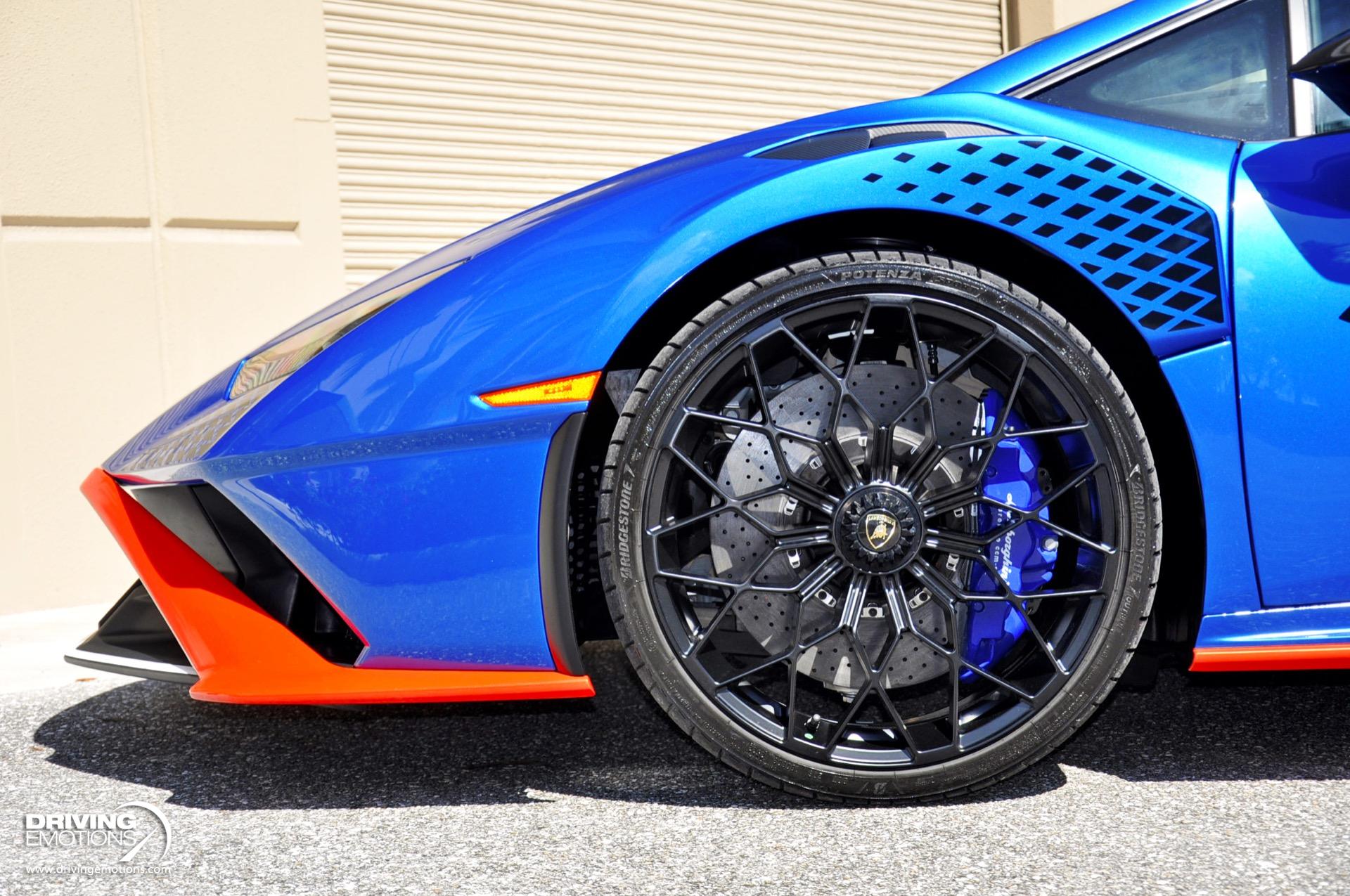 Used 2022 Lamborghini Huracan STO BLUE ELEOS! CARBON FIBER TRIM! FRONT LIFT! RARE!! | St. Petersburg, FL