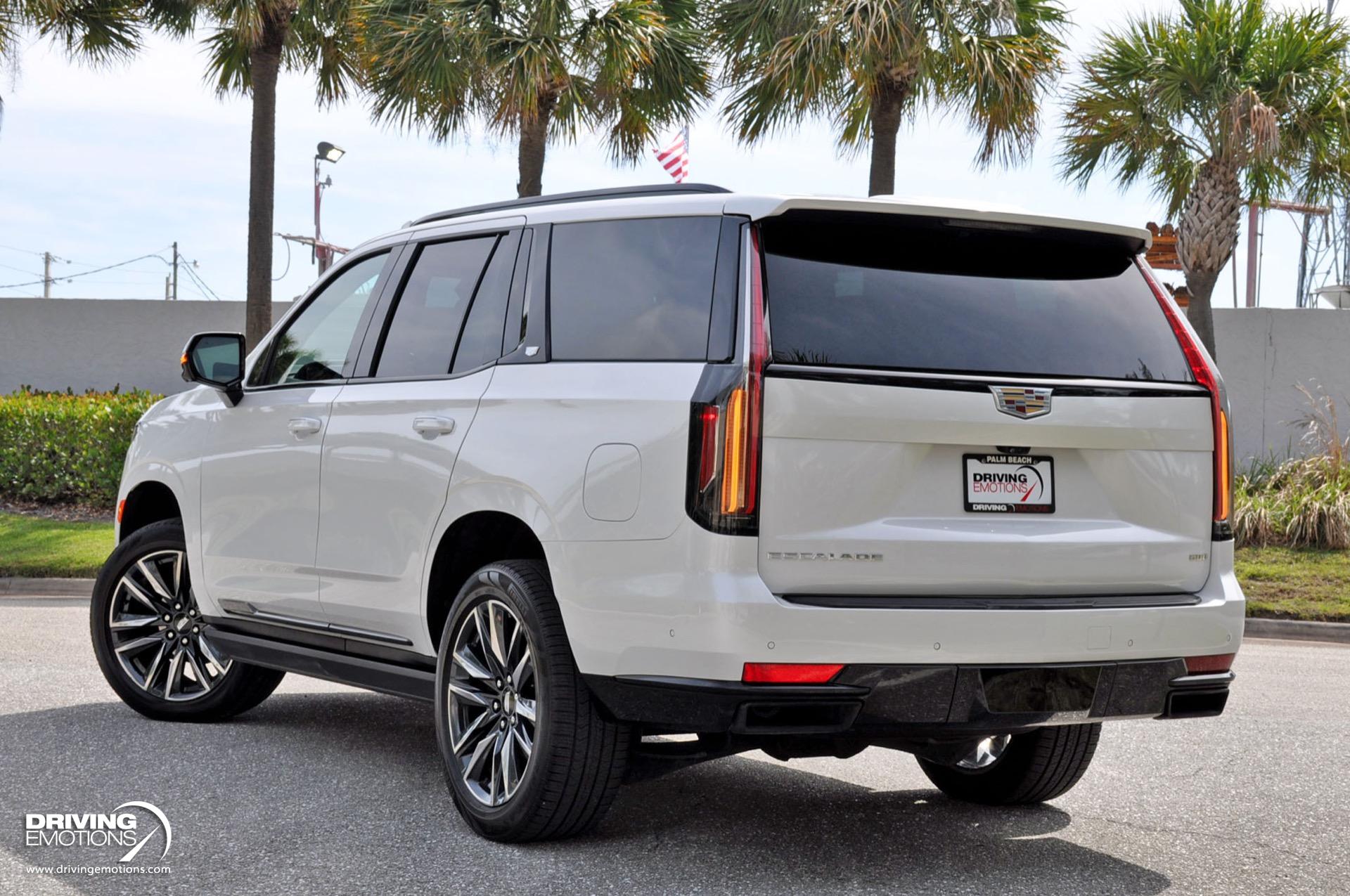 Used 2021 Cadillac Escalade Sport 4WD! DRIVER ASSIST TECH PACKAGE! PERFORMANCE UPGRADE! LOADED!! | Lake Park, FL