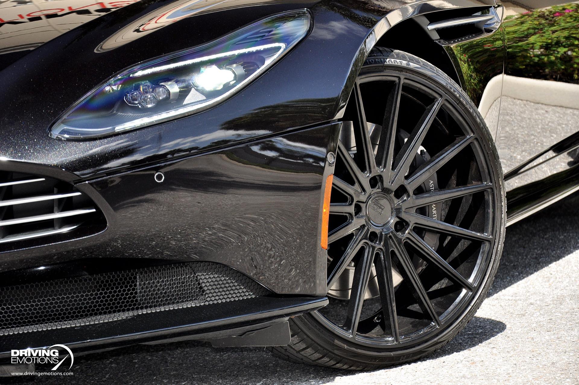 Used 2019 Aston Martin DB11 V8 COUPE! CUSTOM SAVINI WHEELS! METALLIC BLACK PAINT! LOW MILES!! | St. Petersburg, FL