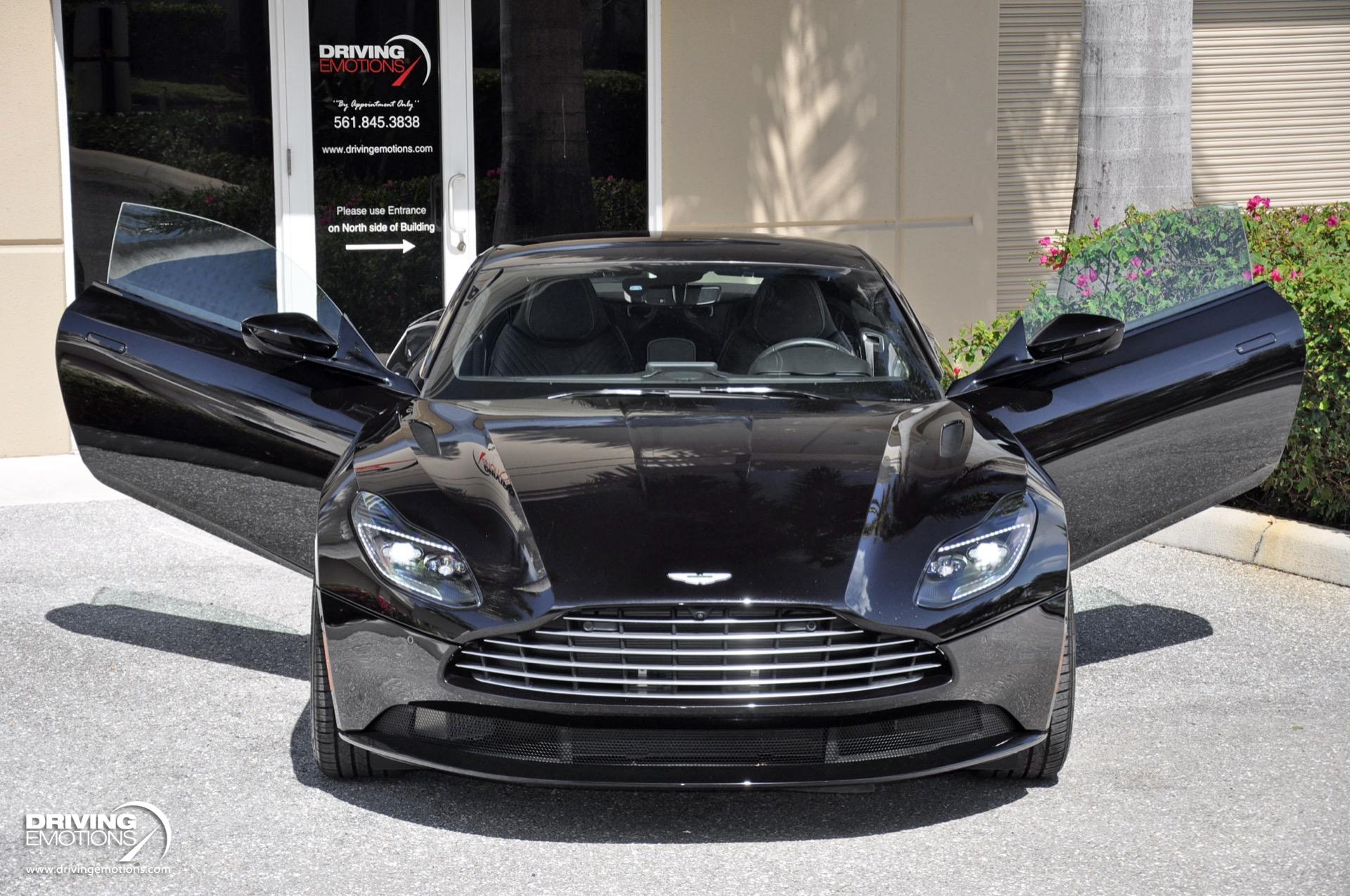Used 2019 Aston Martin DB11 V8 COUPE! CUSTOM SAVINI WHEELS! METALLIC BLACK PAINT! LOW MILES!! | St. Petersburg, FL