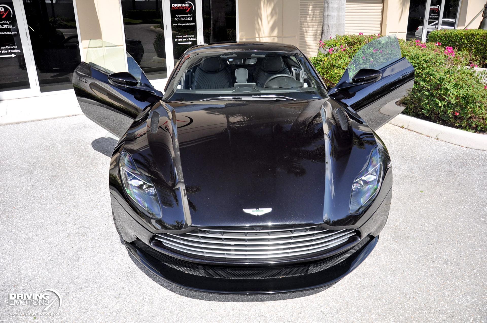 Used 2019 Aston Martin DB11 V8 COUPE! CUSTOM SAVINI WHEELS! METALLIC BLACK PAINT! LOW MILES!! | St. Petersburg, FL