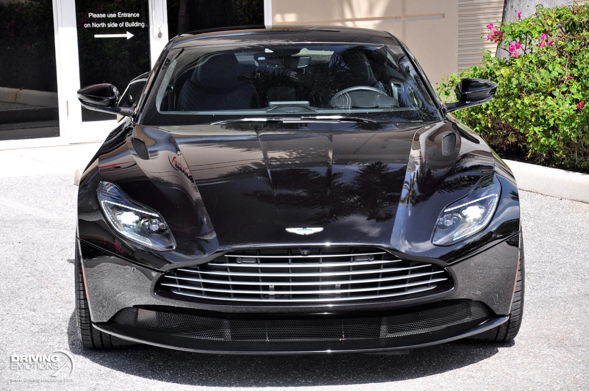 Used 2019 Aston Martin DB11 V8 COUPE! CUSTOM SAVINI WHEELS! METALLIC BLACK PAINT! LOW MILES!! | St. Petersburg, FL