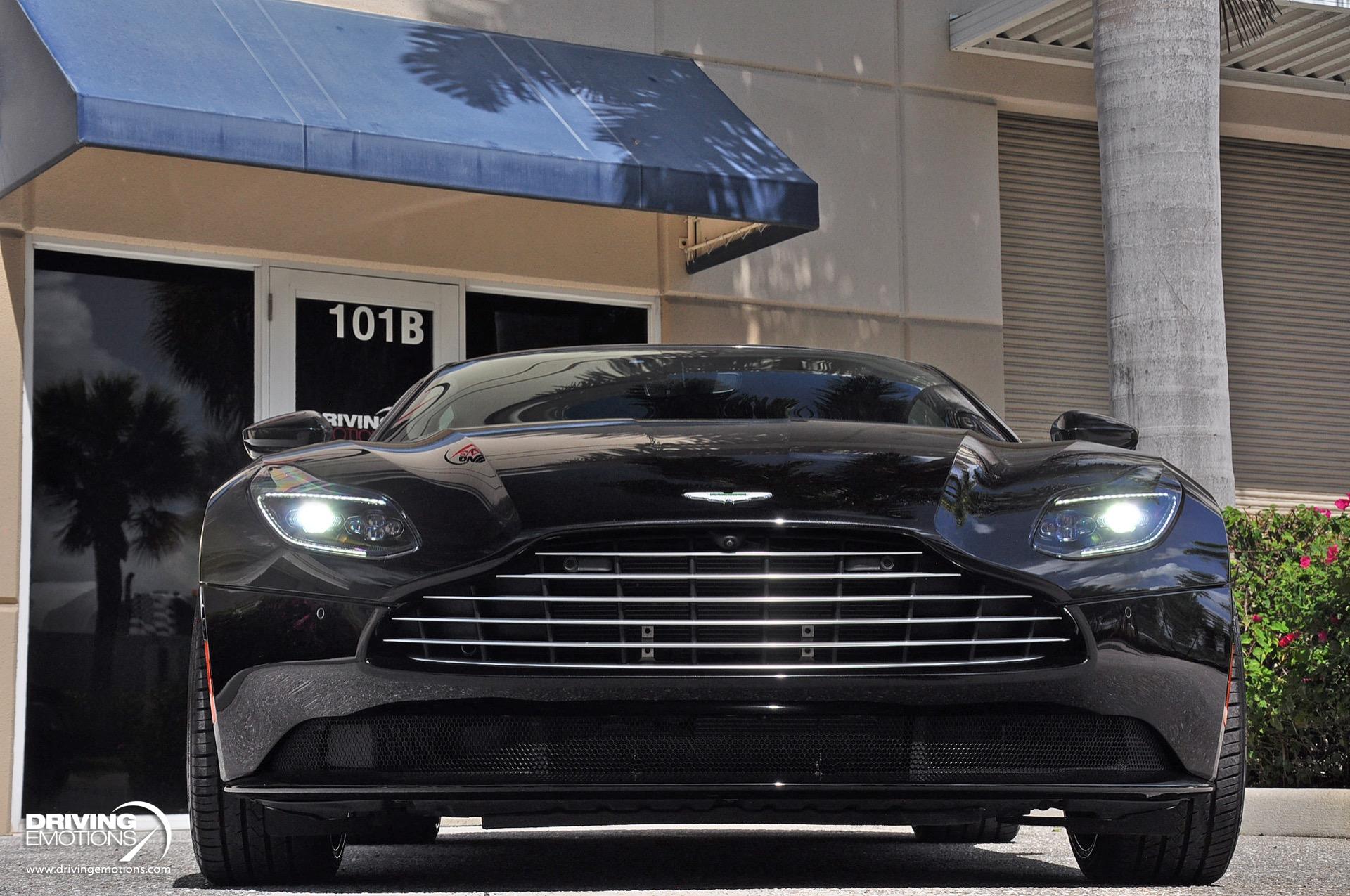 Used 2019 Aston Martin DB11 V8 COUPE! CUSTOM SAVINI WHEELS! METALLIC BLACK PAINT! LOW MILES!! | St. Petersburg, FL