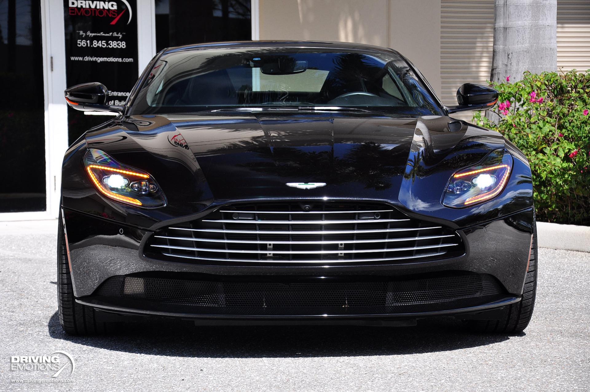 Used 2019 Aston Martin DB11 V8 COUPE! CUSTOM SAVINI WHEELS! METALLIC BLACK PAINT! LOW MILES!! | St. Petersburg, FL