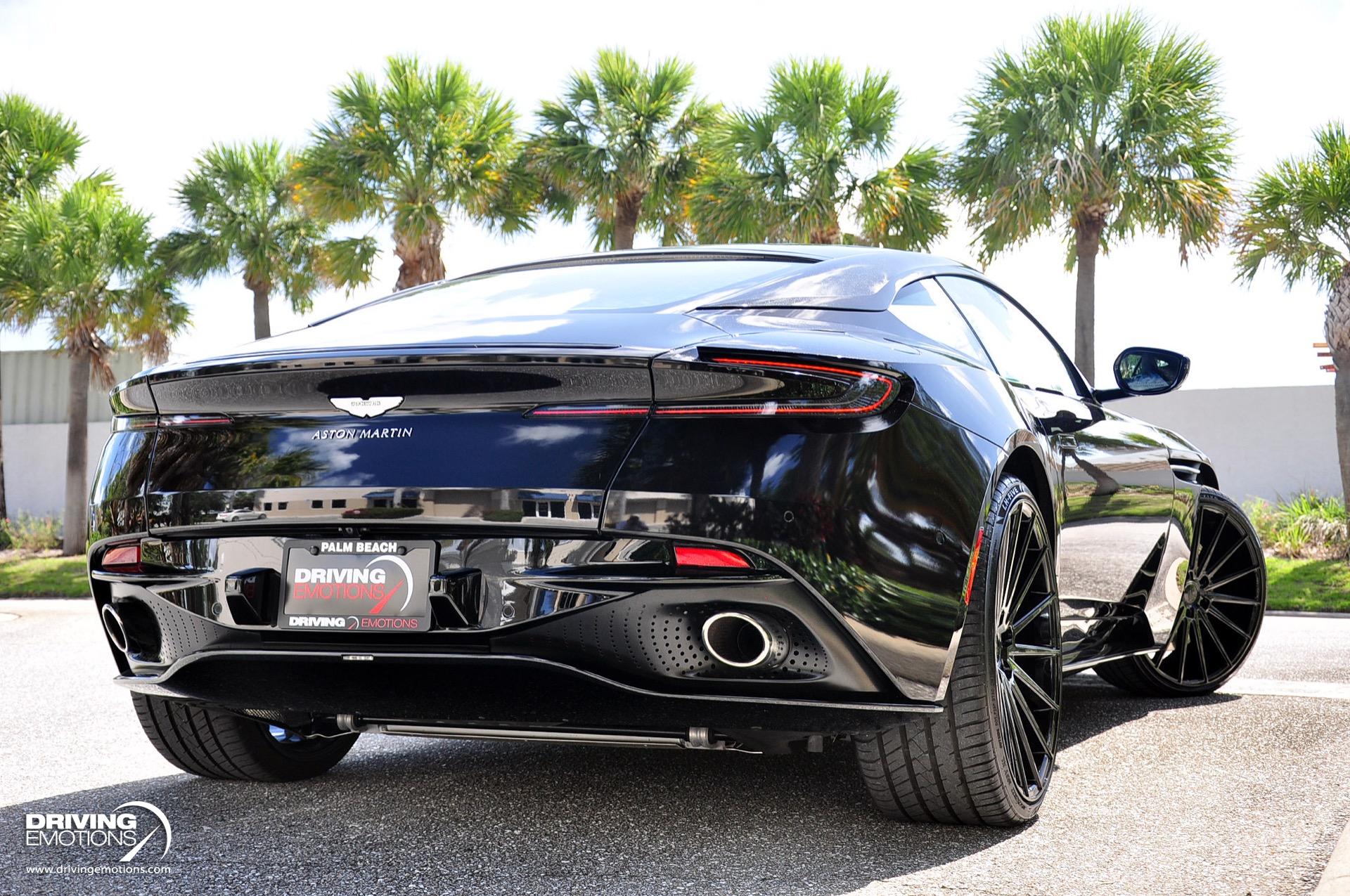 Used 2019 Aston Martin DB11 V8 COUPE! CUSTOM SAVINI WHEELS! METALLIC BLACK PAINT! LOW MILES!! | St. Petersburg, FL