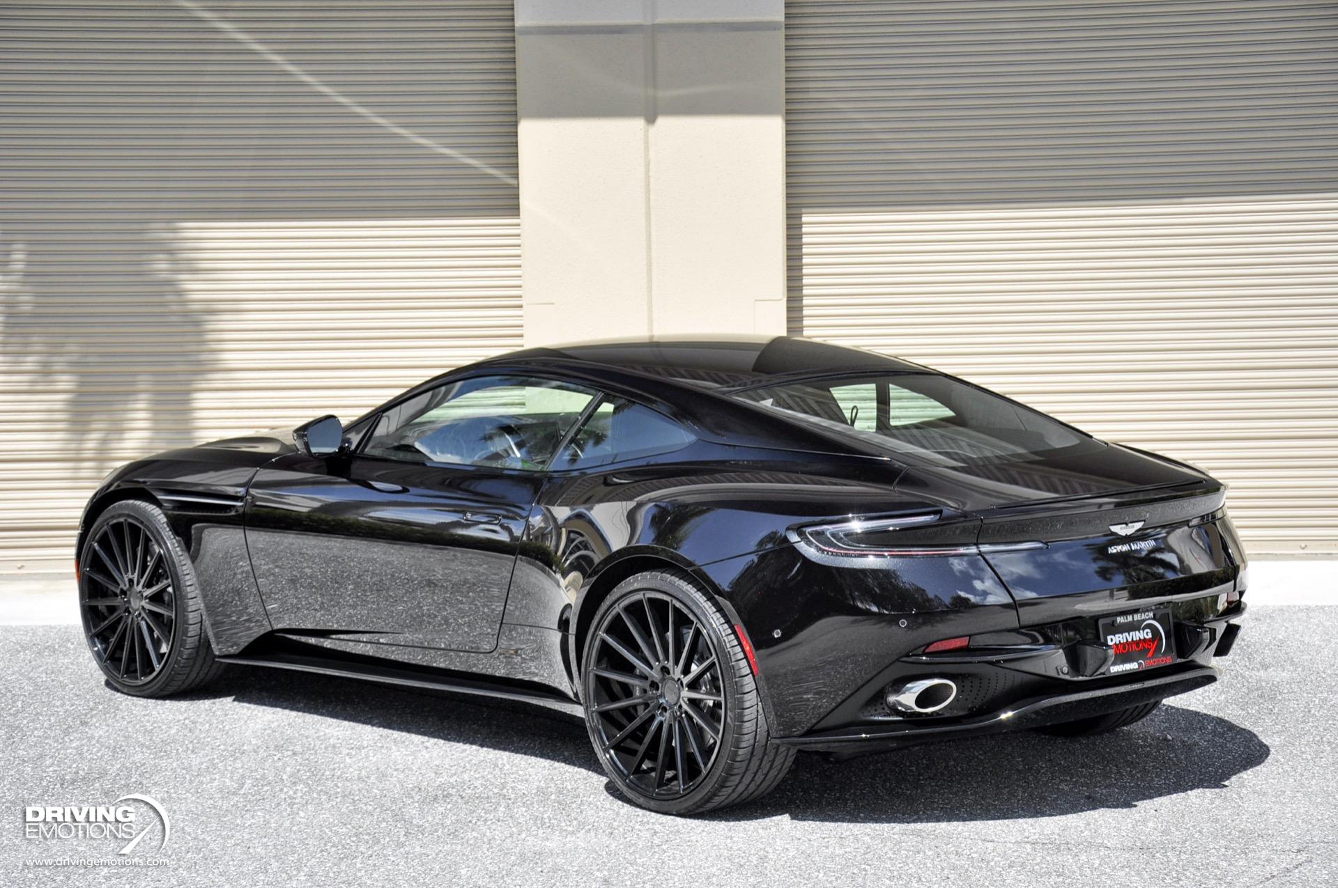 Used 2019 Aston Martin DB11 V8 COUPE! CUSTOM SAVINI WHEELS! METALLIC BLACK PAINT! LOW MILES!! | St. Petersburg, FL