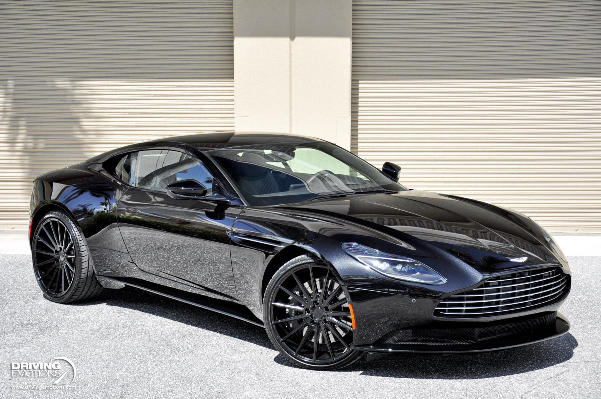 Used 2019 Aston Martin DB11 V8 COUPE! CUSTOM SAVINI WHEELS! METALLIC BLACK PAINT! LOW MILES!! | St. Petersburg, FL