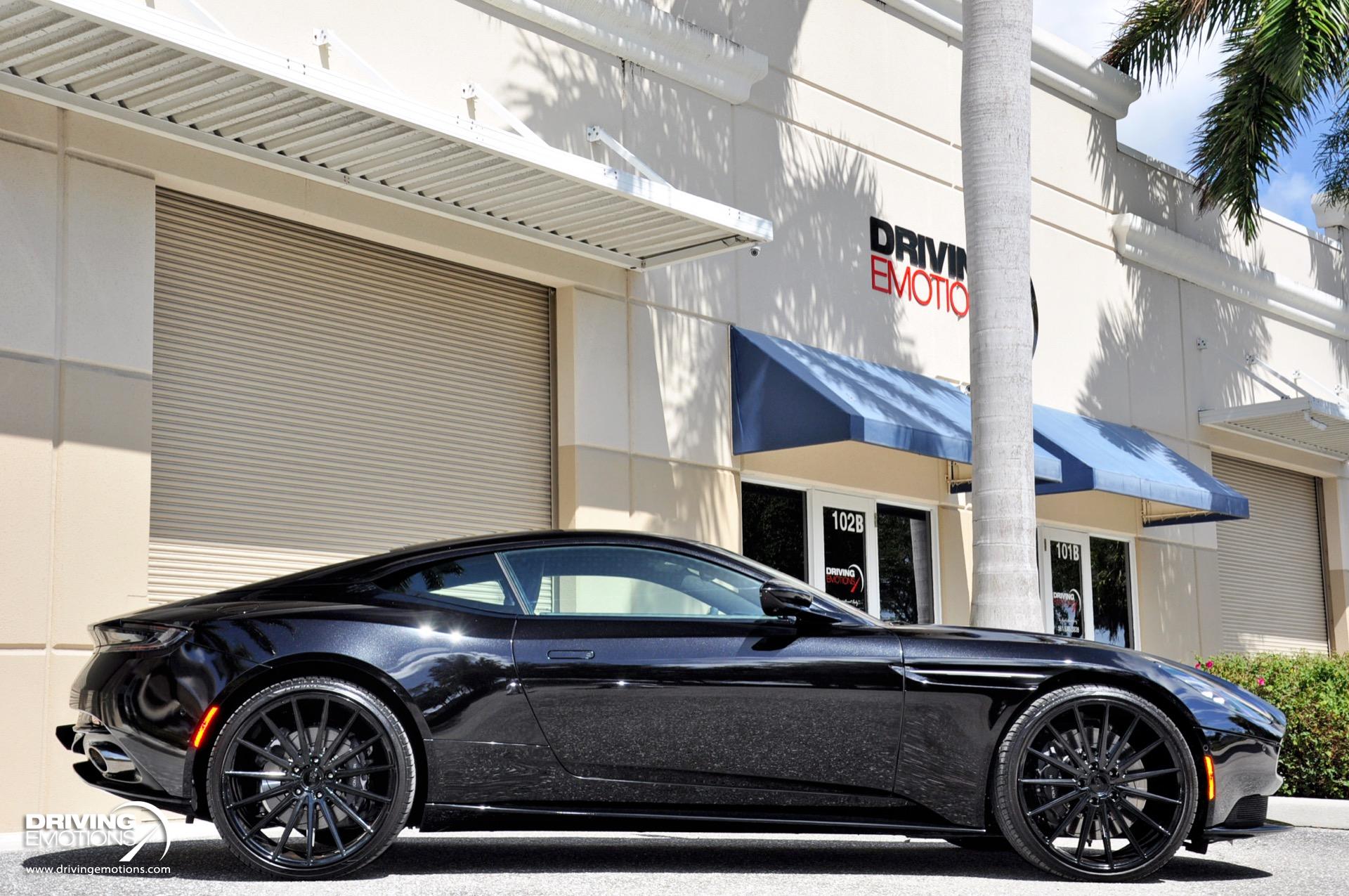Used 2019 Aston Martin DB11 V8 COUPE! CUSTOM SAVINI WHEELS! METALLIC BLACK PAINT! LOW MILES!! | St. Petersburg, FL