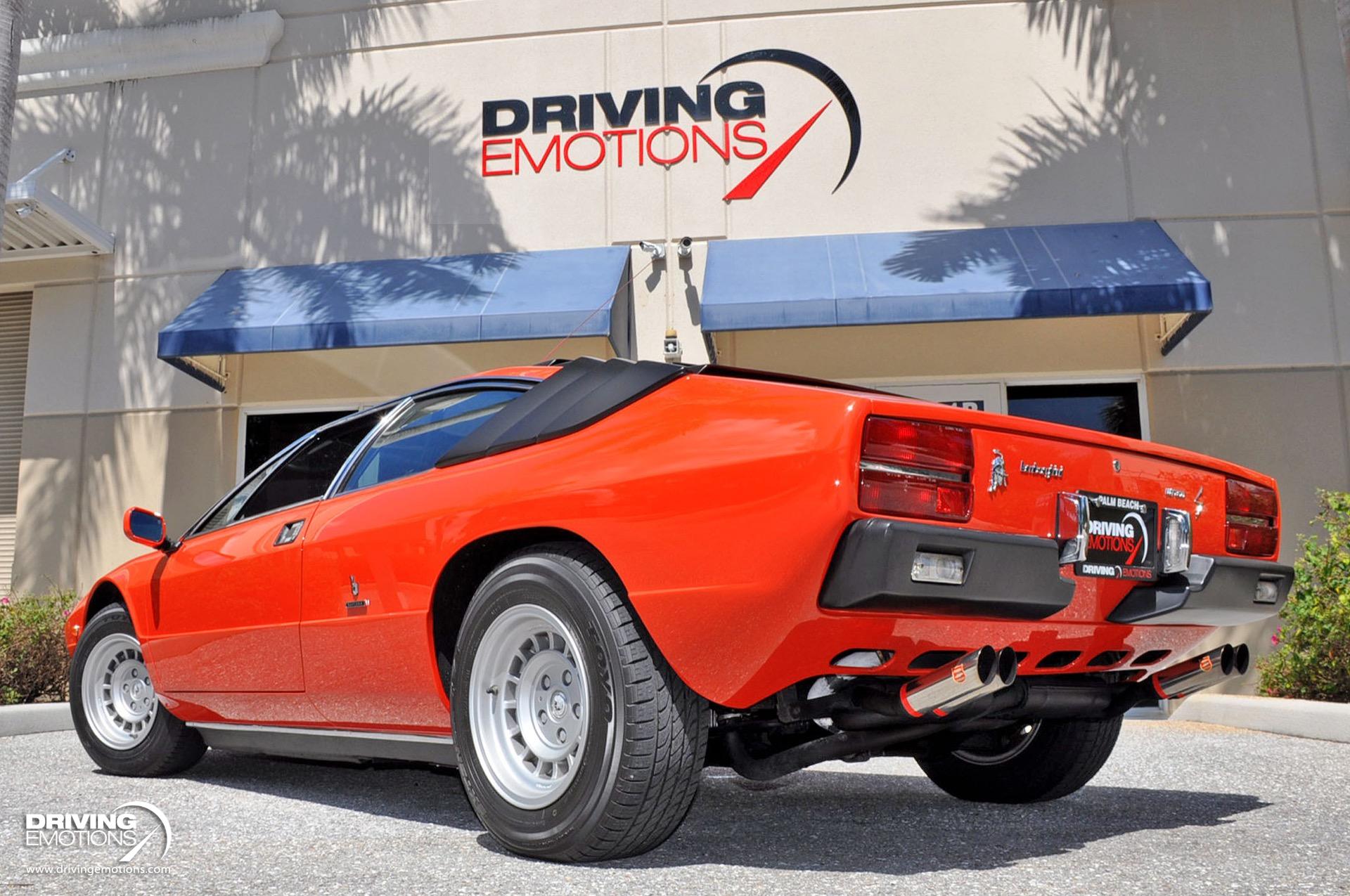 Used 1975 Lamborghini Urraco P250 Coupe 5-SPEED MANUAL! LOW MILES! COLLECTOR! | Lake Park, FL
