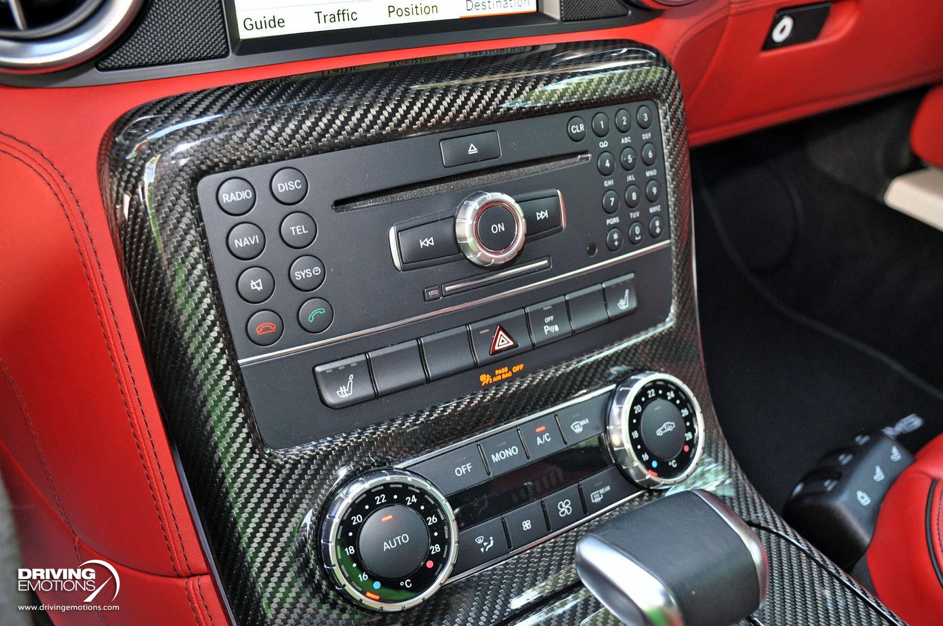Used 2011 Mercedes-Benz SLS AMG GULLWING! DESIGNO MYSTIC WHITE/RED! CARBON!! COLLECTOR!! | St. Petersburg, FL