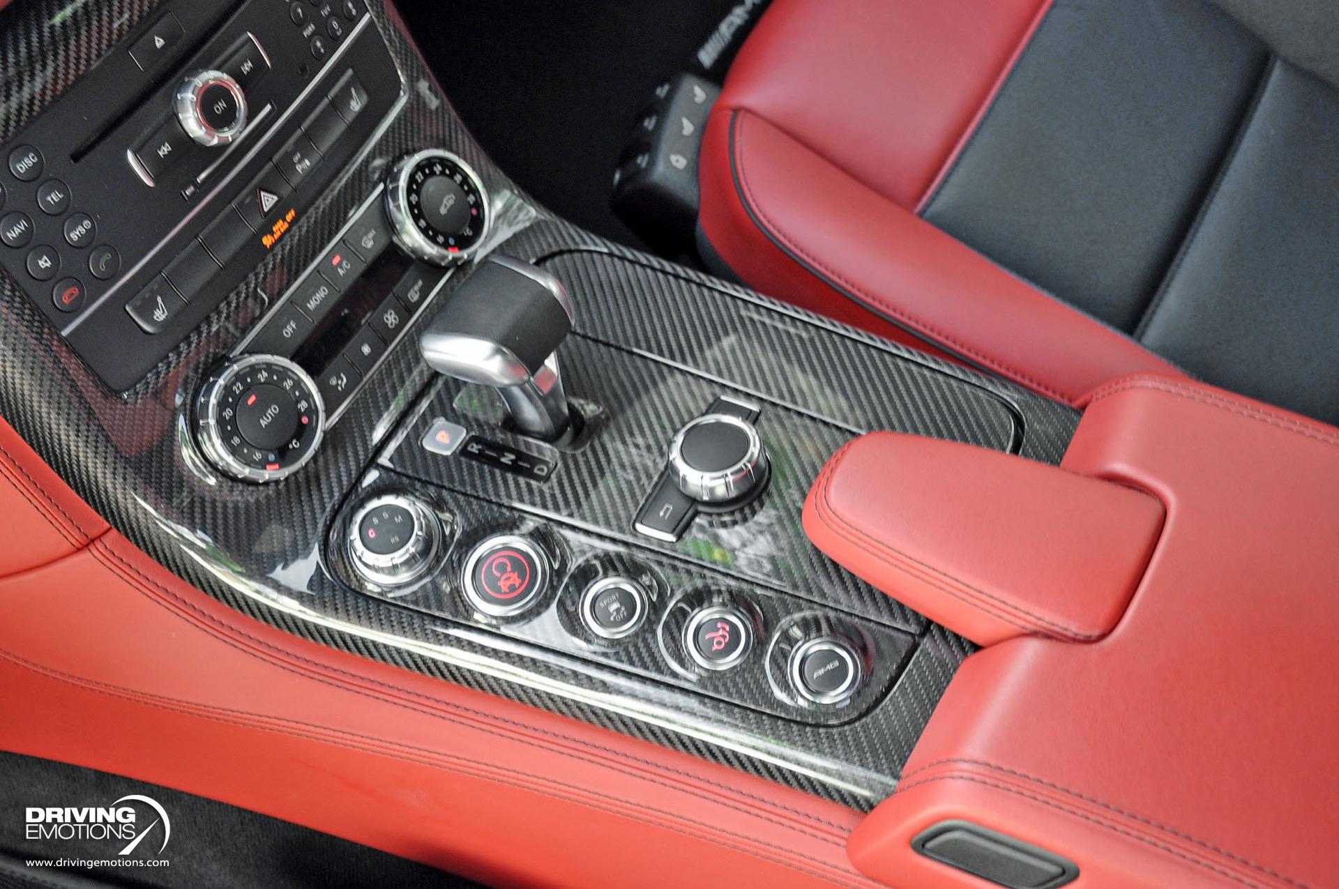 Used 2011 Mercedes-Benz SLS AMG GULLWING! DESIGNO MYSTIC WHITE/RED! CARBON!! COLLECTOR!! | St. Petersburg, FL