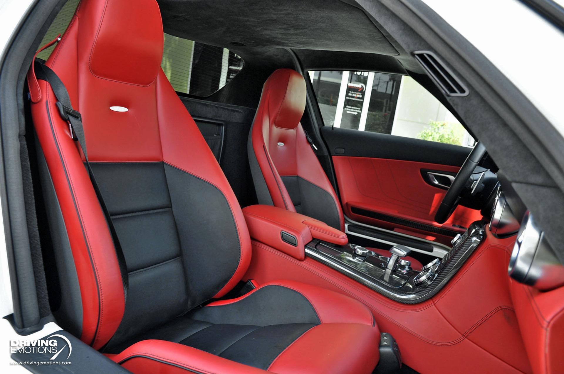 Used 2011 Mercedes-Benz SLS AMG GULLWING! DESIGNO MYSTIC WHITE/RED! CARBON!! COLLECTOR!! | St. Petersburg, FL