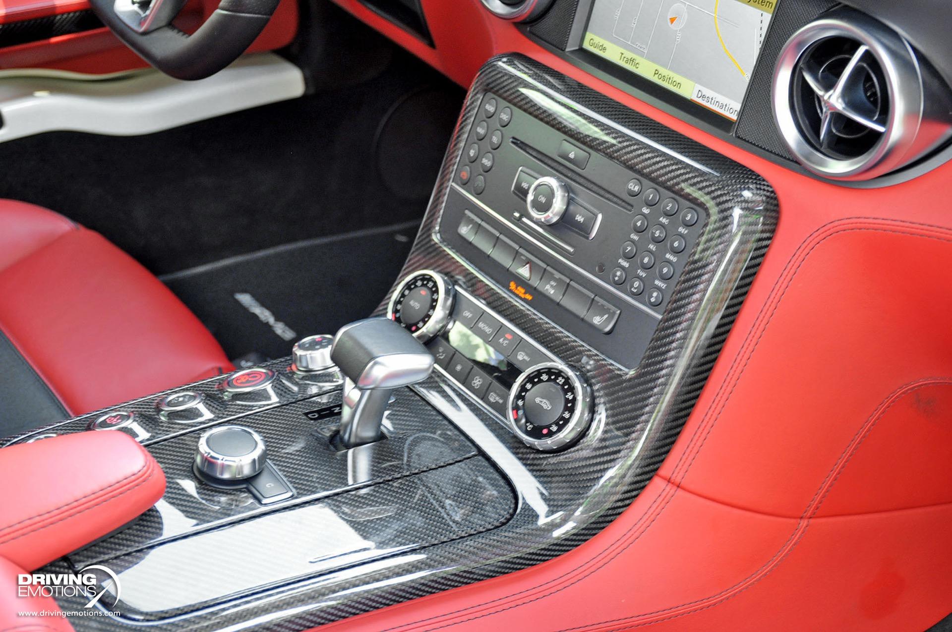 Used 2011 Mercedes-Benz SLS AMG GULLWING! DESIGNO MYSTIC WHITE/RED! CARBON!! COLLECTOR!! | St. Petersburg, FL