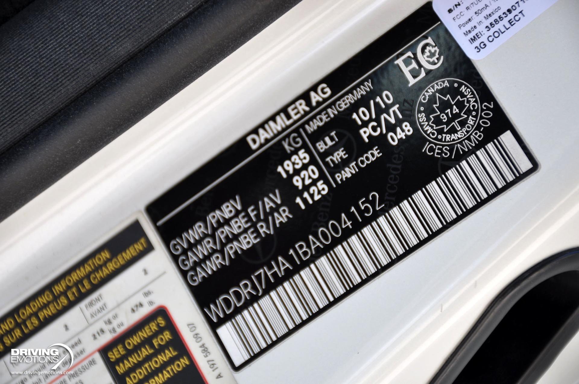 Used 2011 Mercedes-Benz SLS AMG GULLWING! DESIGNO MYSTIC WHITE/RED! CARBON!! COLLECTOR!! | St. Petersburg, FL
