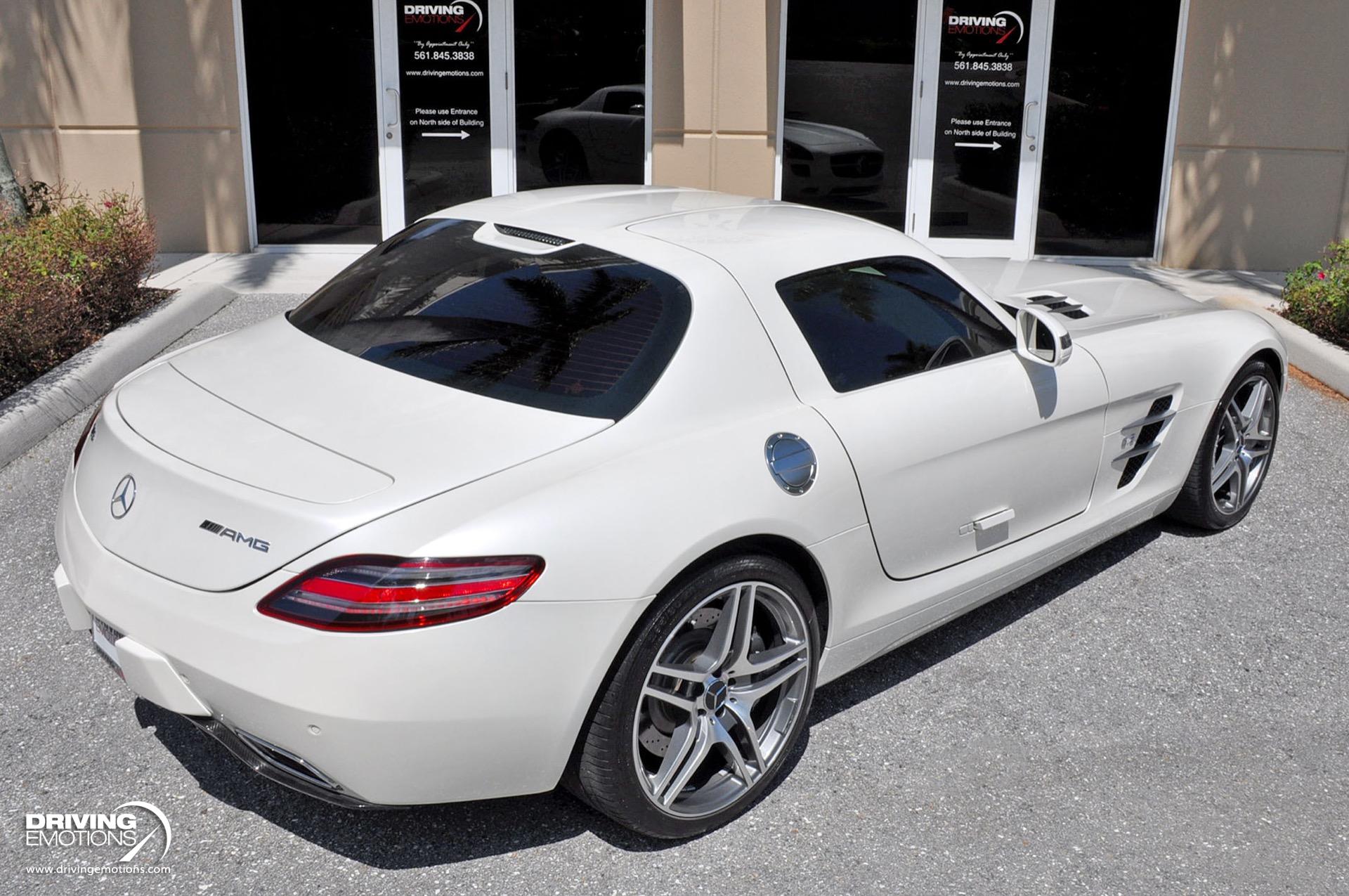 Used 2011 Mercedes-Benz SLS AMG GULLWING! DESIGNO MYSTIC WHITE/RED! CARBON!! COLLECTOR!! | St. Petersburg, FL