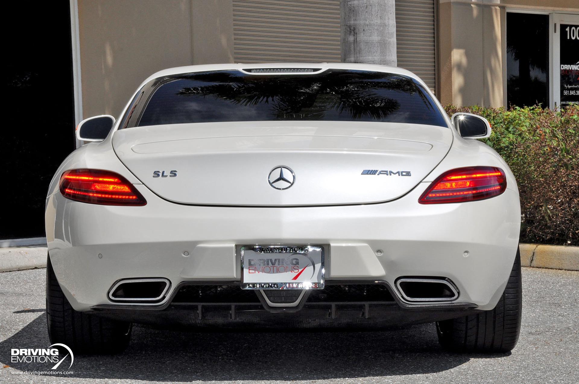 Used 2011 Mercedes-Benz SLS AMG GULLWING! DESIGNO MYSTIC WHITE/RED! CARBON!! COLLECTOR!! | St. Petersburg, FL