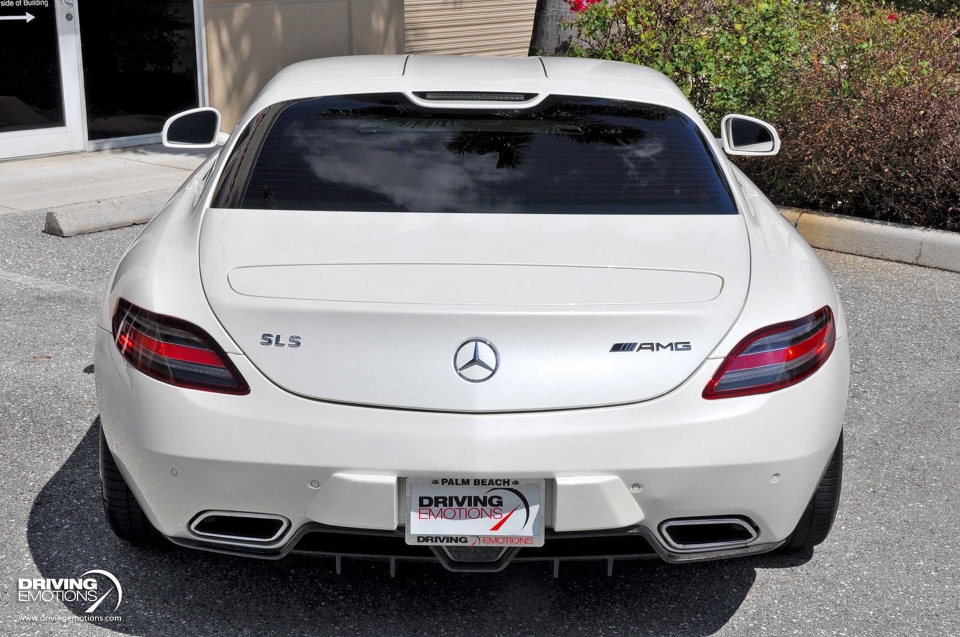 Used 2011 Mercedes-Benz SLS AMG GULLWING! DESIGNO MYSTIC WHITE/RED! CARBON!! COLLECTOR!! | St. Petersburg, FL