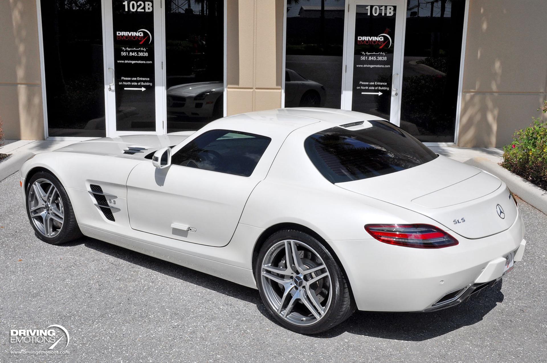 Used 2011 Mercedes-Benz SLS AMG GULLWING! DESIGNO MYSTIC WHITE/RED! CARBON!! COLLECTOR!! | St. Petersburg, FL