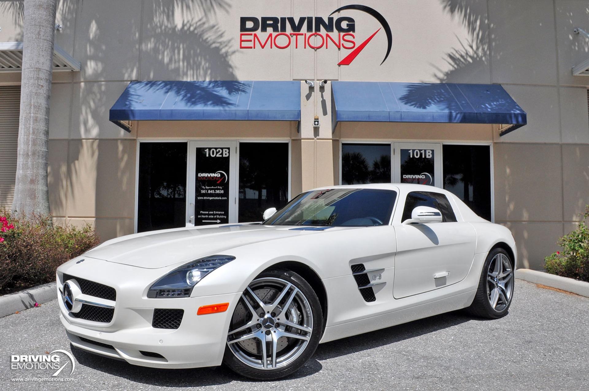 Used 2011 Mercedes-Benz SLS AMG GULLWING! DESIGNO MYSTIC WHITE/RED! CARBON!! COLLECTOR!! | St. Petersburg, FL