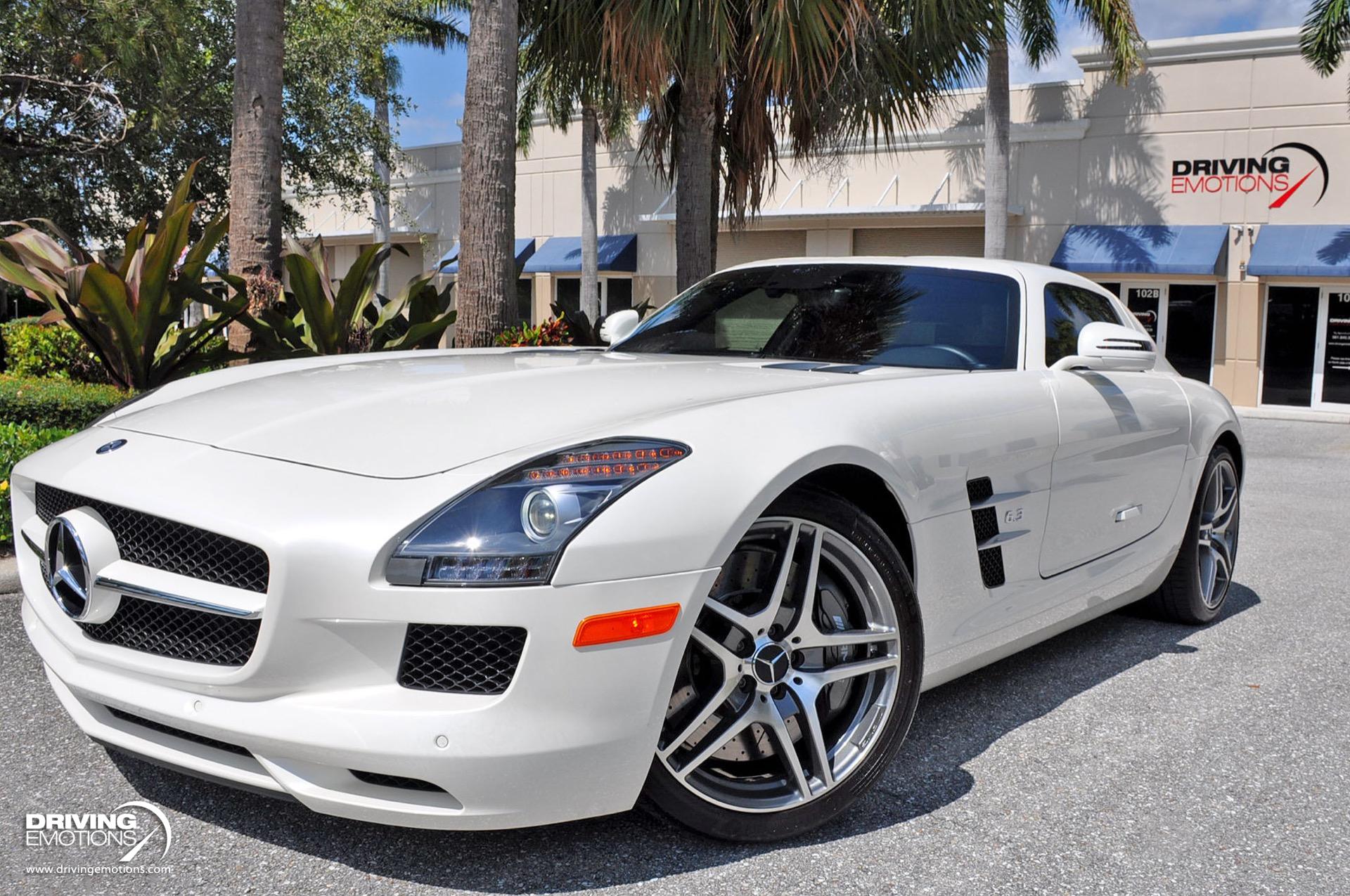 Used 2011 Mercedes-Benz SLS AMG GULLWING! DESIGNO MYSTIC WHITE/RED! CARBON!! COLLECTOR!! | St. Petersburg, FL