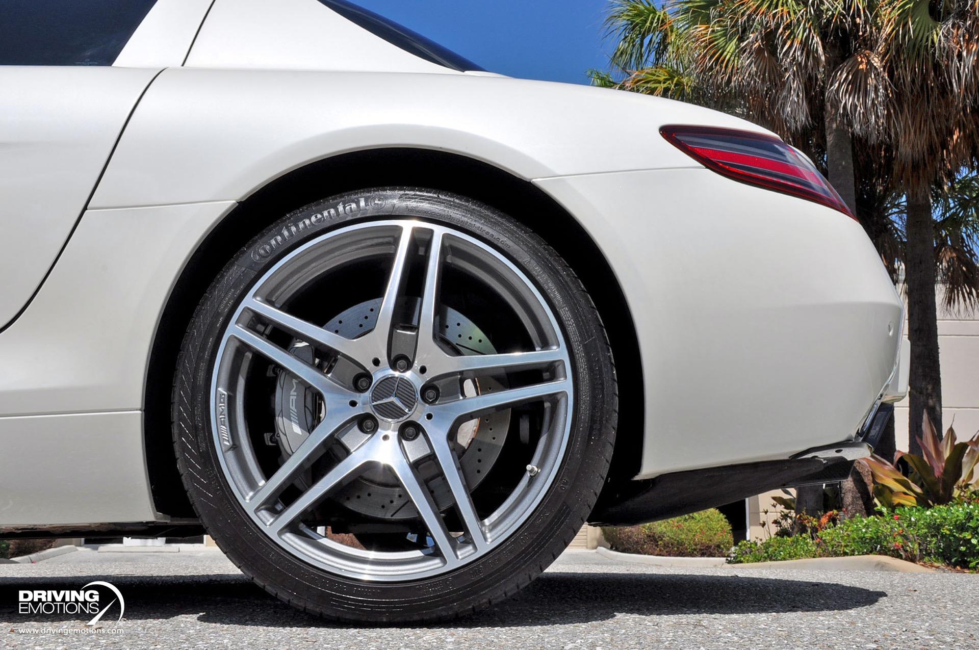 Used 2011 Mercedes-Benz SLS AMG GULLWING! DESIGNO MYSTIC WHITE/RED! CARBON!! COLLECTOR!! | St. Petersburg, FL