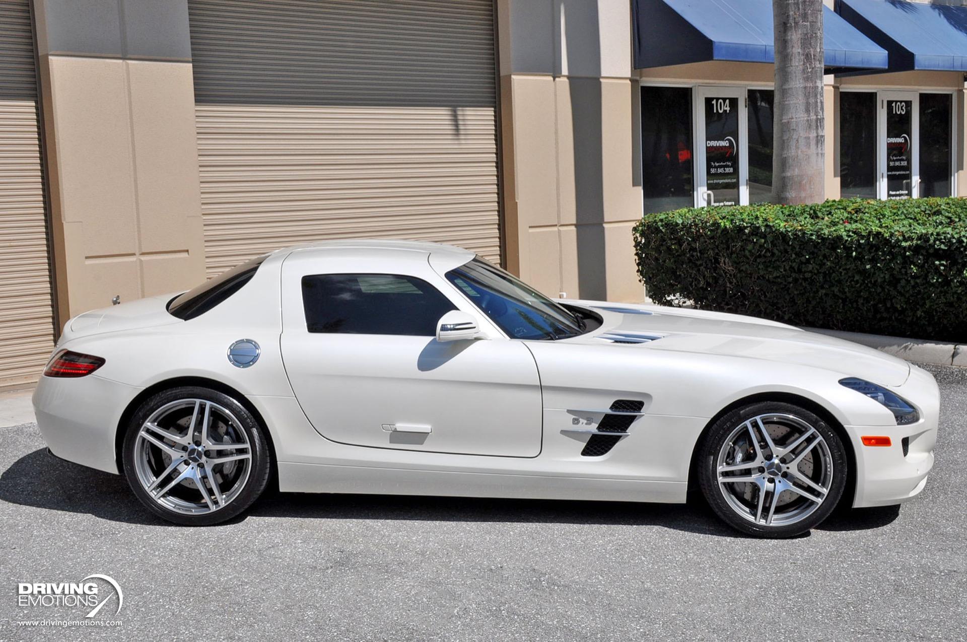 Used 2011 Mercedes-Benz SLS AMG GULLWING! DESIGNO MYSTIC WHITE/RED! CARBON!! COLLECTOR!! | St. Petersburg, FL