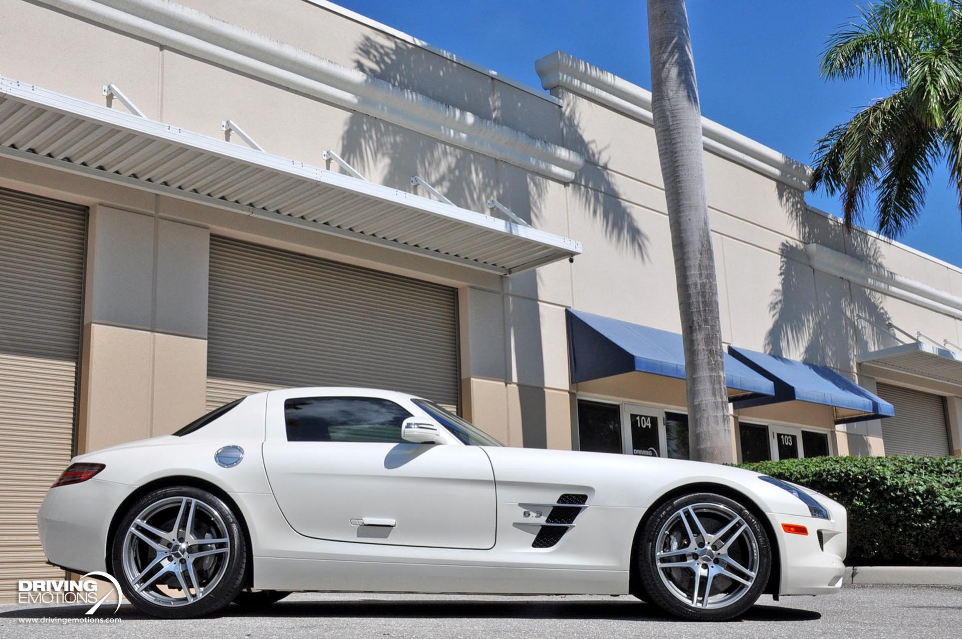 Used 2011 Mercedes-Benz SLS AMG GULLWING! DESIGNO MYSTIC WHITE/RED! CARBON!! COLLECTOR!! | St. Petersburg, FL