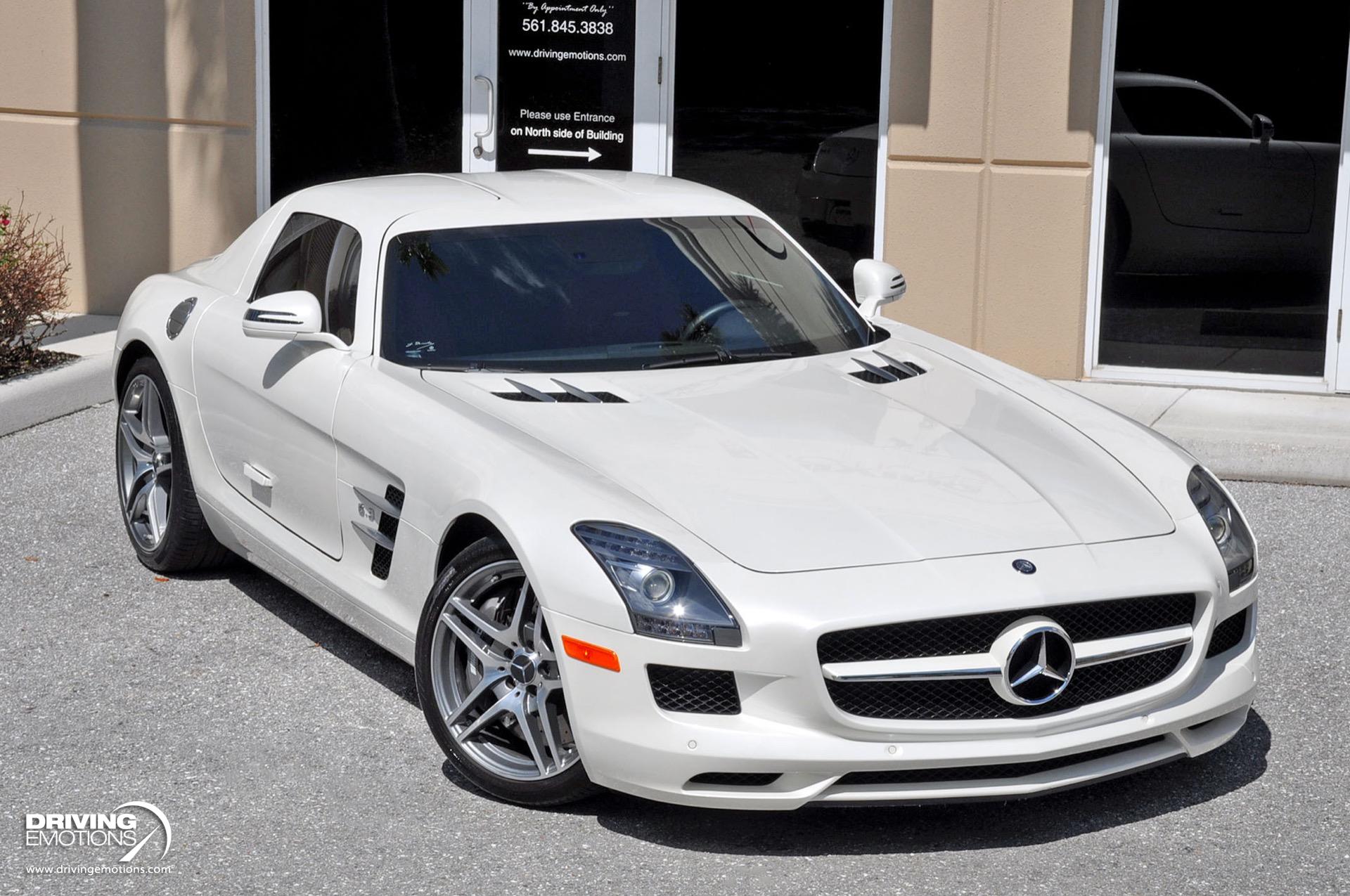 Used 2011 Mercedes-Benz SLS AMG GULLWING! DESIGNO MYSTIC WHITE/RED! CARBON!! COLLECTOR!! | St. Petersburg, FL