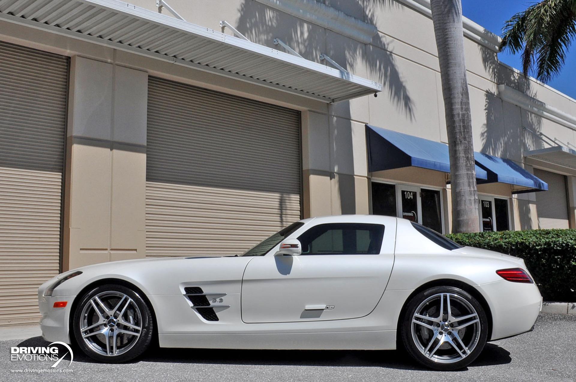 Used 2011 Mercedes-Benz SLS AMG GULLWING! DESIGNO MYSTIC WHITE/RED! CARBON!! COLLECTOR!! | St. Petersburg, FL