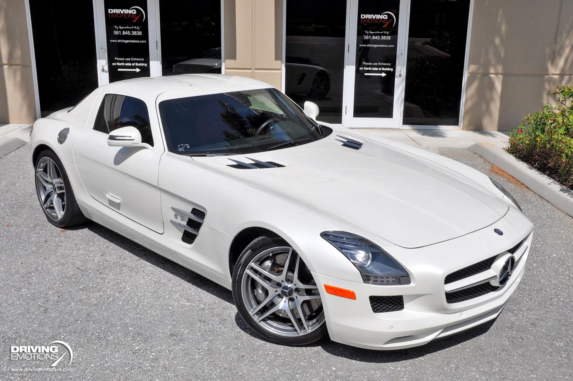 Used 2011 Mercedes-Benz SLS AMG GULLWING! DESIGNO MYSTIC WHITE/RED! CARBON!! COLLECTOR!! | St. Petersburg, FL