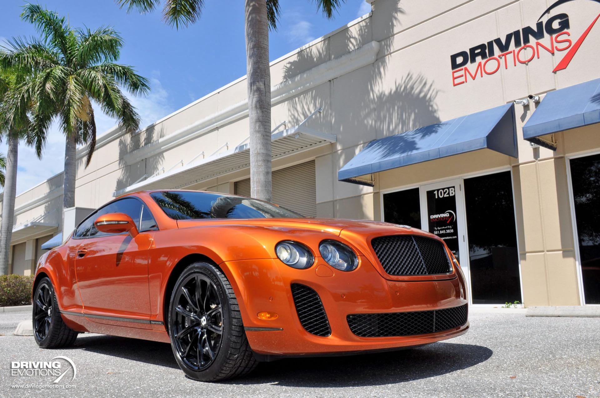 Used 2010 Bentley Continental GT Supersports Coupe W12 Supersports REAR VIEW CAMERA! CARBON FIBER TRIM! RARE!! | Lake Park, FL