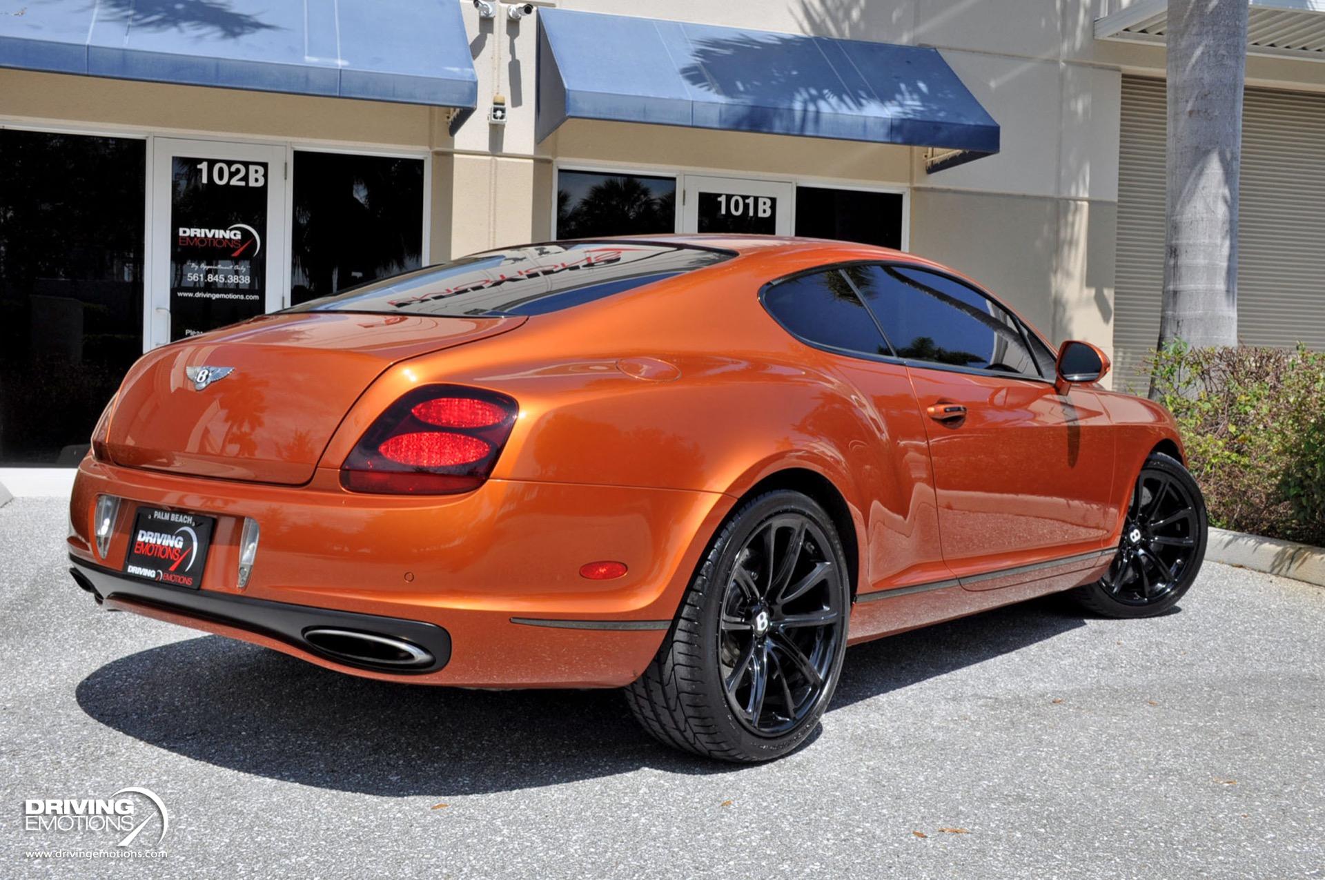Used 2010 Bentley Continental GT Supersports Coupe W12 Supersports REAR VIEW CAMERA! CARBON FIBER TRIM! RARE!! | Lake Park, FL