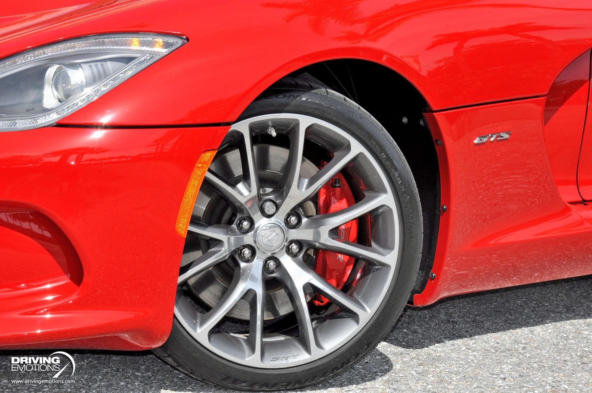 Used 2013 Dodge Viper GTS RED/TAN! LAGUNA LEATHER! LOADED!! RARE COLOR COMBO! | Lake Park, FL