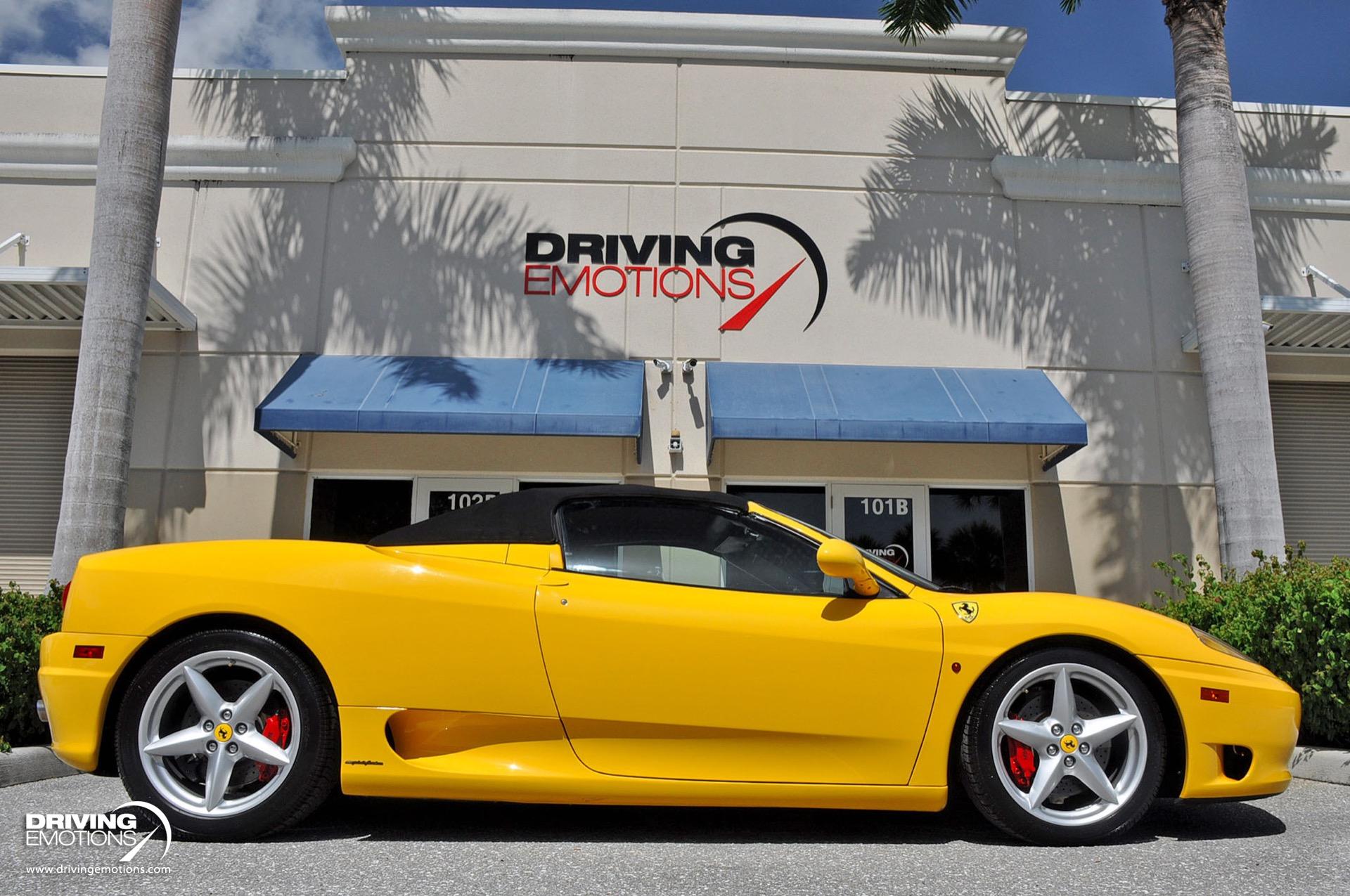Used 2004 Ferrari 360 Spider F1 DAYTONA SEATS! CONTRAST STITCHING! LOW MILES! | St. Petersburg, FL