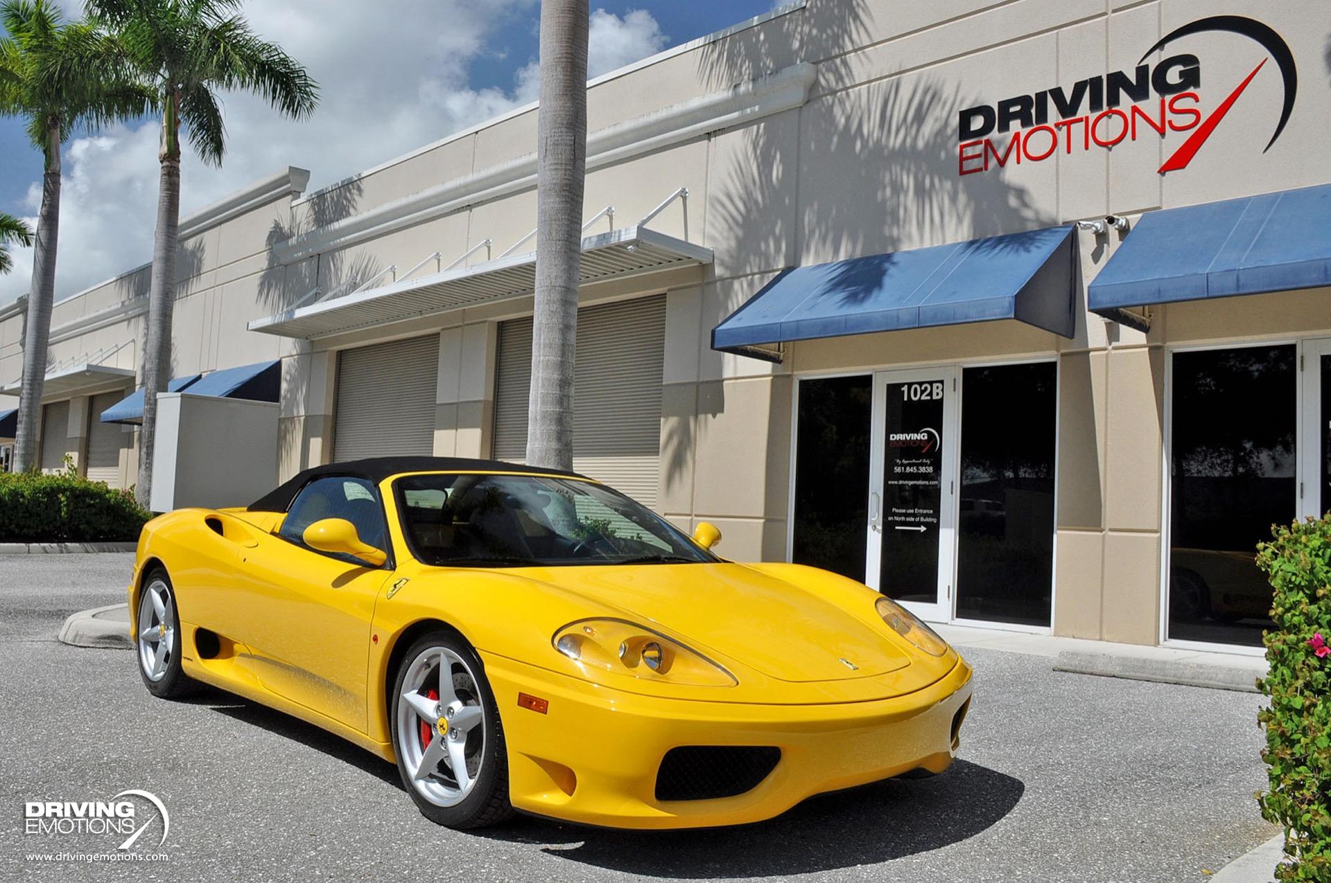 Used 2004 Ferrari 360 Spider F1 DAYTONA SEATS! CONTRAST STITCHING! LOW MILES! | St. Petersburg, FL