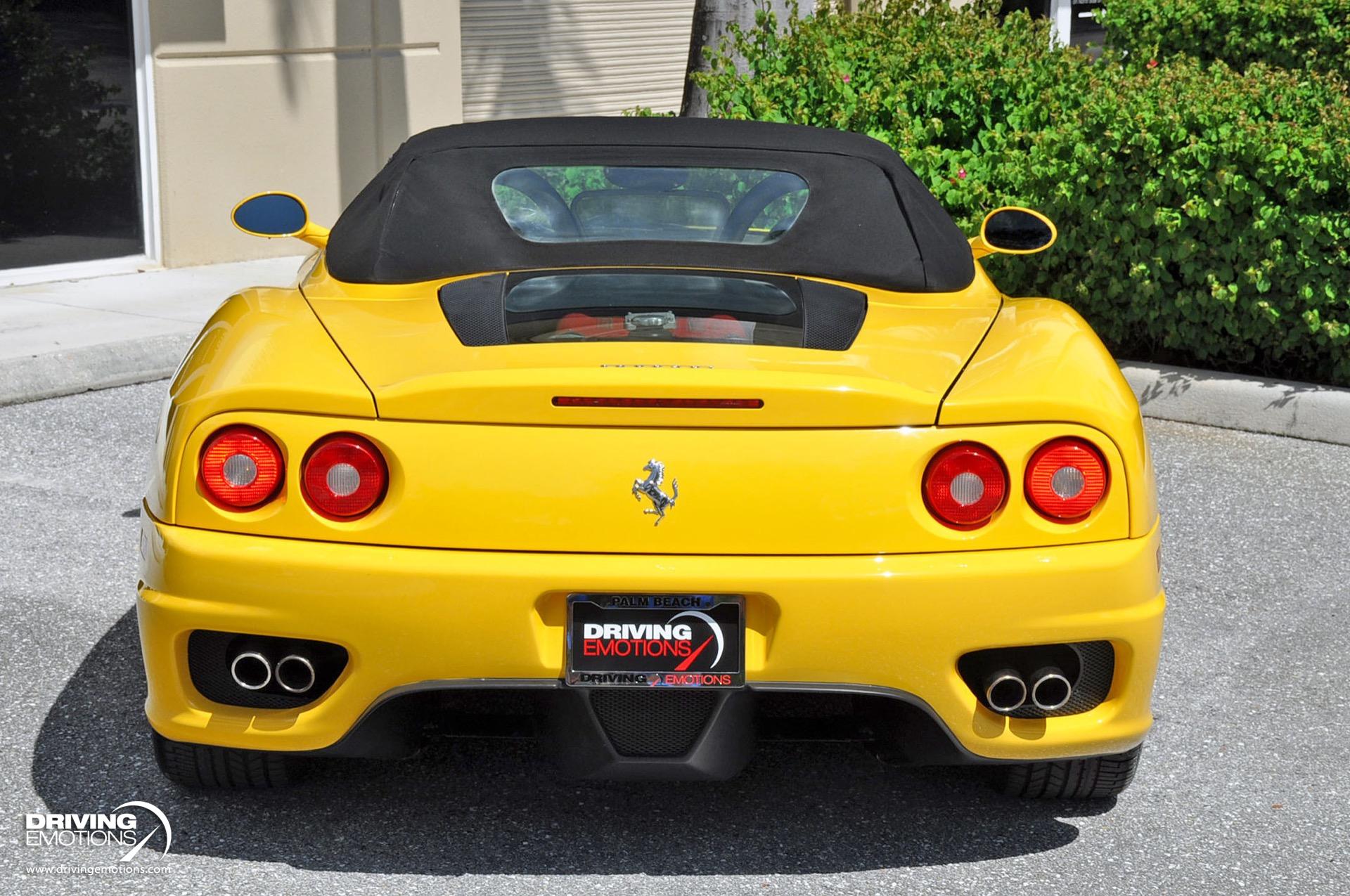 Used 2004 Ferrari 360 Spider F1 DAYTONA SEATS! CONTRAST STITCHING! LOW MILES! | St. Petersburg, FL