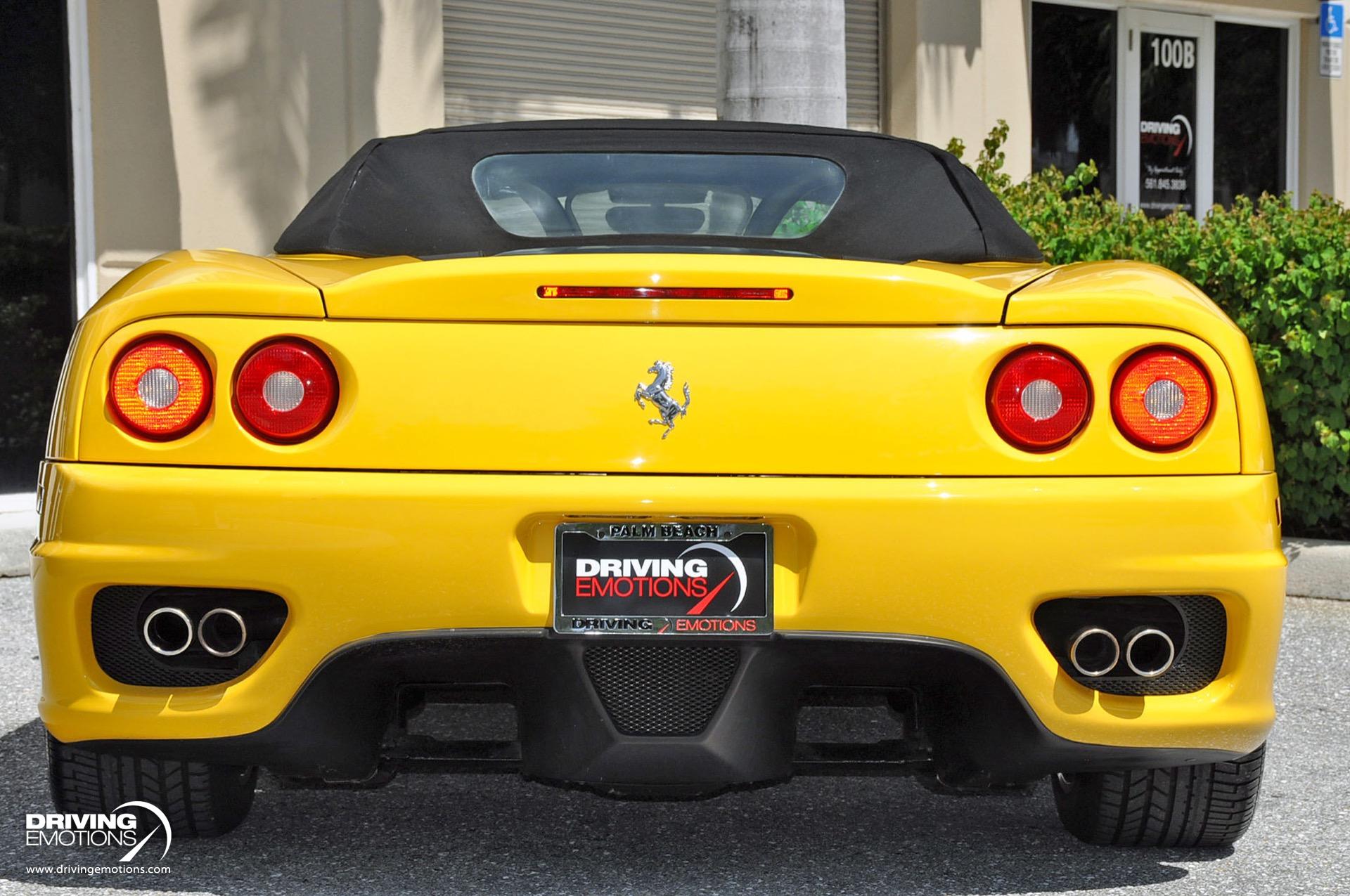 Used 2004 Ferrari 360 Spider F1 DAYTONA SEATS! CONTRAST STITCHING! LOW MILES! | St. Petersburg, FL