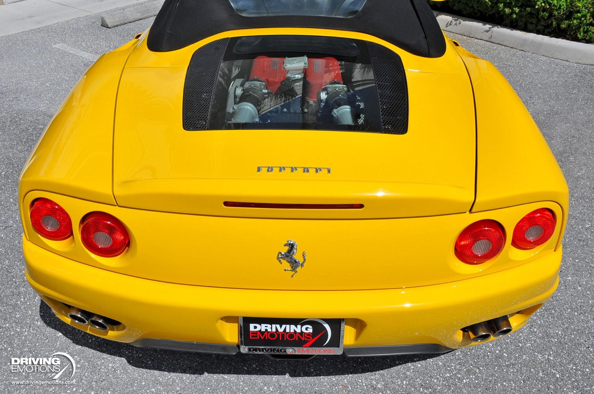 Used 2004 Ferrari 360 Spider F1 DAYTONA SEATS! CONTRAST STITCHING! LOW MILES! | St. Petersburg, FL