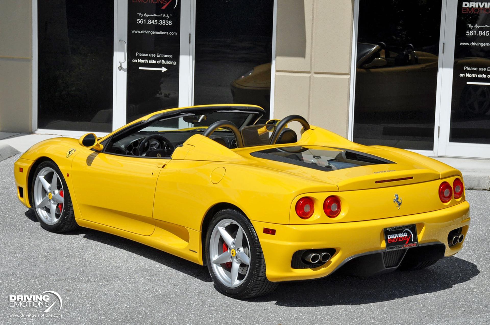 Used 2004 Ferrari 360 Spider F1 DAYTONA SEATS! CONTRAST STITCHING! LOW MILES! | St. Petersburg, FL