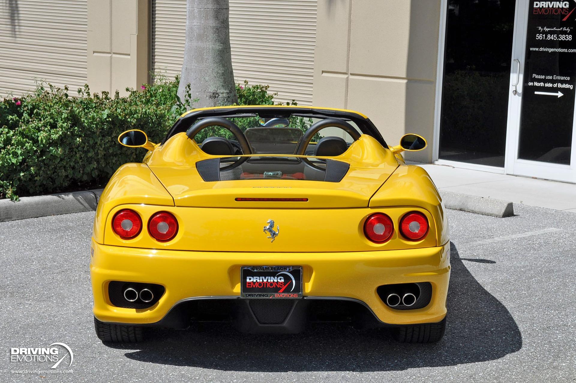 Used 2004 Ferrari 360 Spider F1 DAYTONA SEATS! CONTRAST STITCHING! LOW MILES! | St. Petersburg, FL