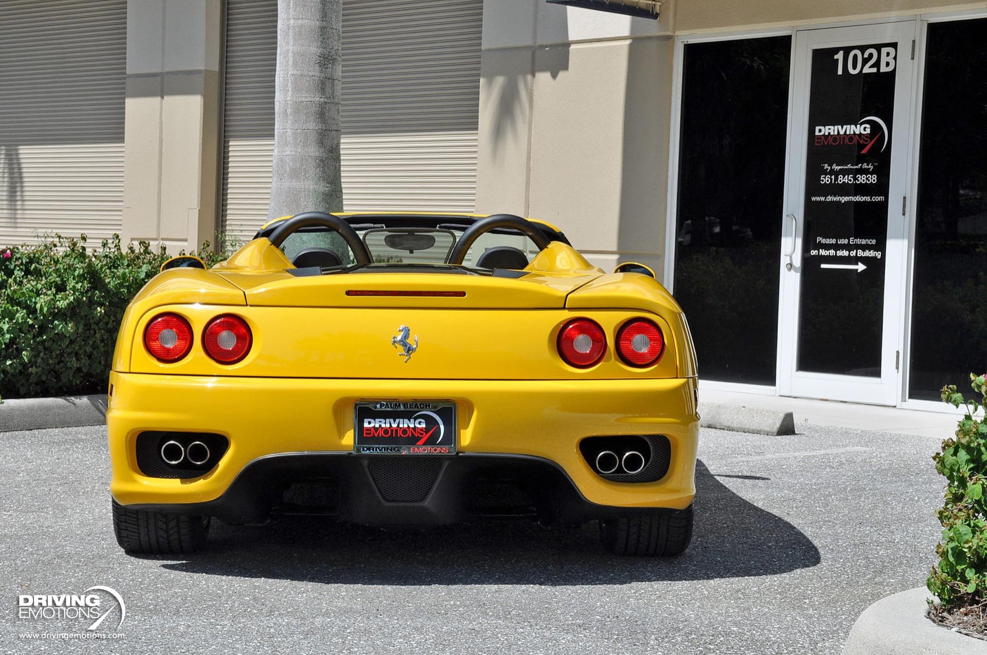 Used 2004 Ferrari 360 Spider F1 DAYTONA SEATS! CONTRAST STITCHING! LOW MILES! | St. Petersburg, FL