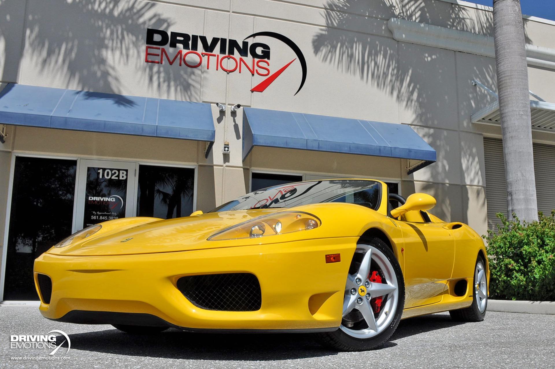 Used 2004 Ferrari 360 Spider F1 DAYTONA SEATS! CONTRAST STITCHING! LOW MILES! | St. Petersburg, FL